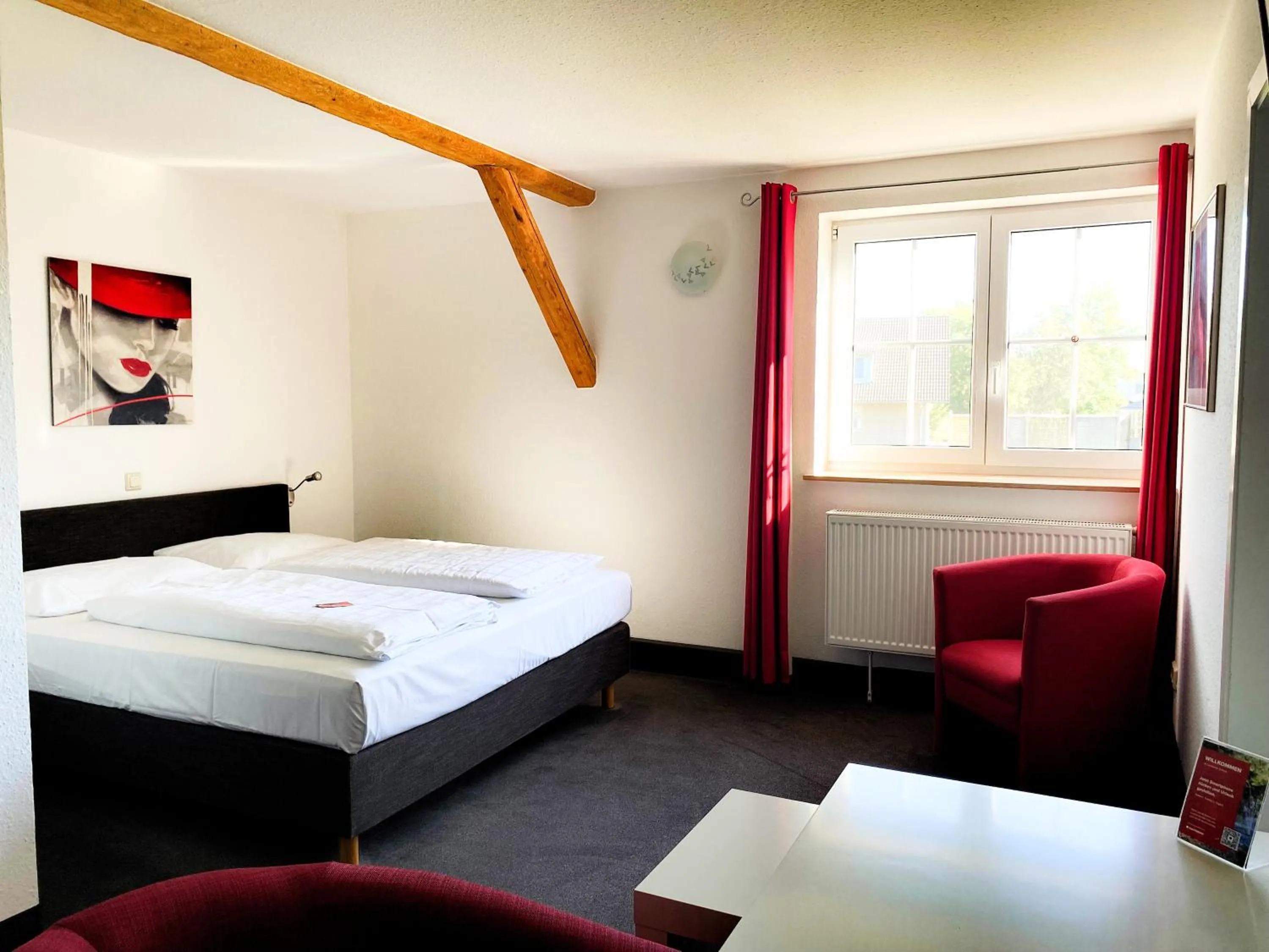 Bed in Landhotel Zerlaut