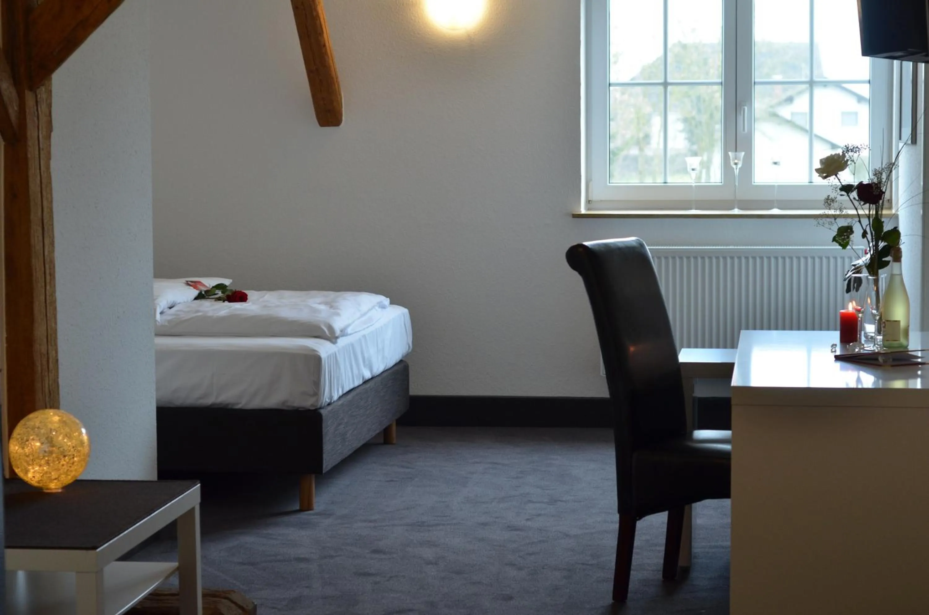 Photo of the whole room, Bed in Landhotel Zerlaut