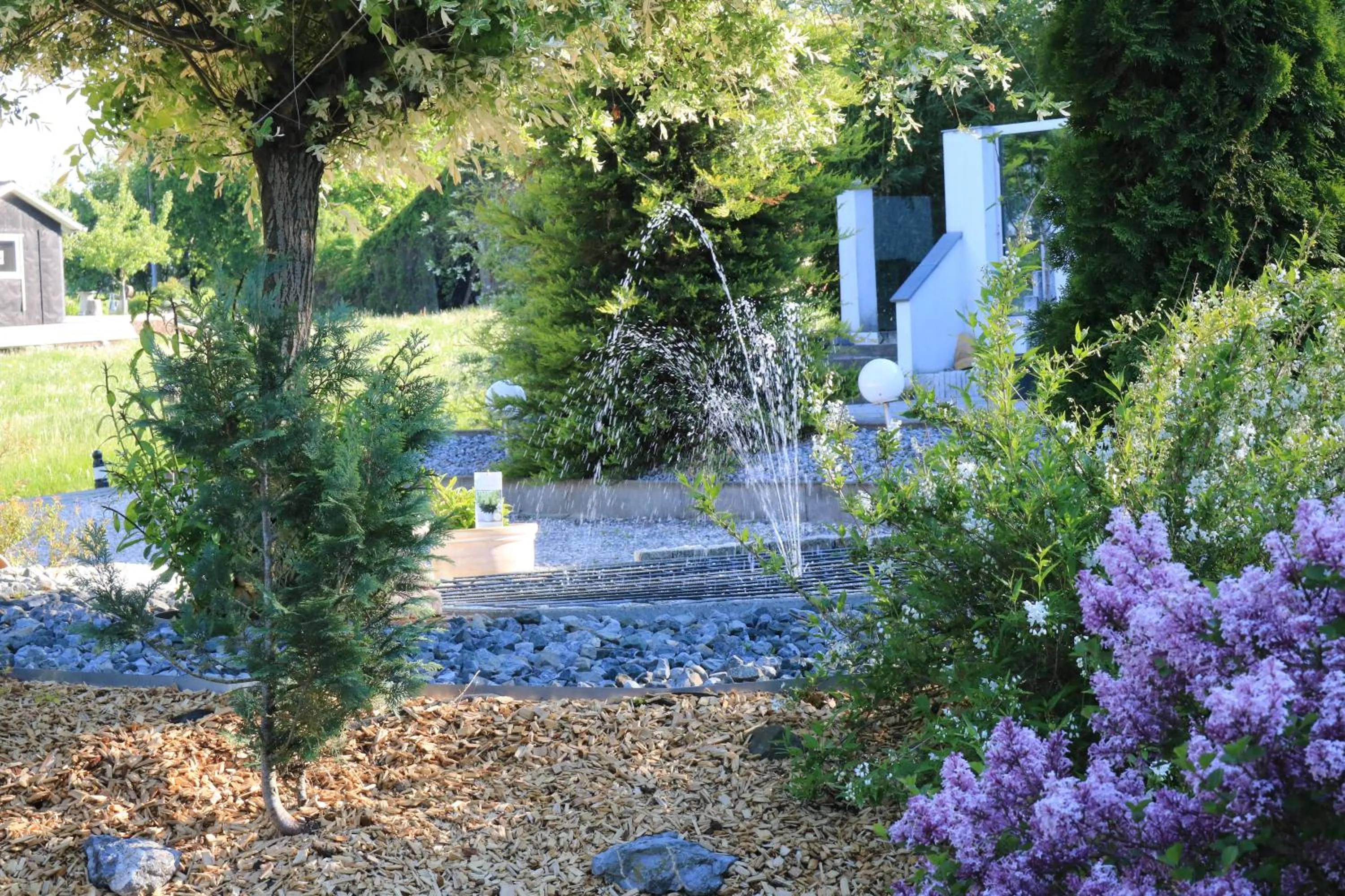Garden in Landhotel Zerlaut