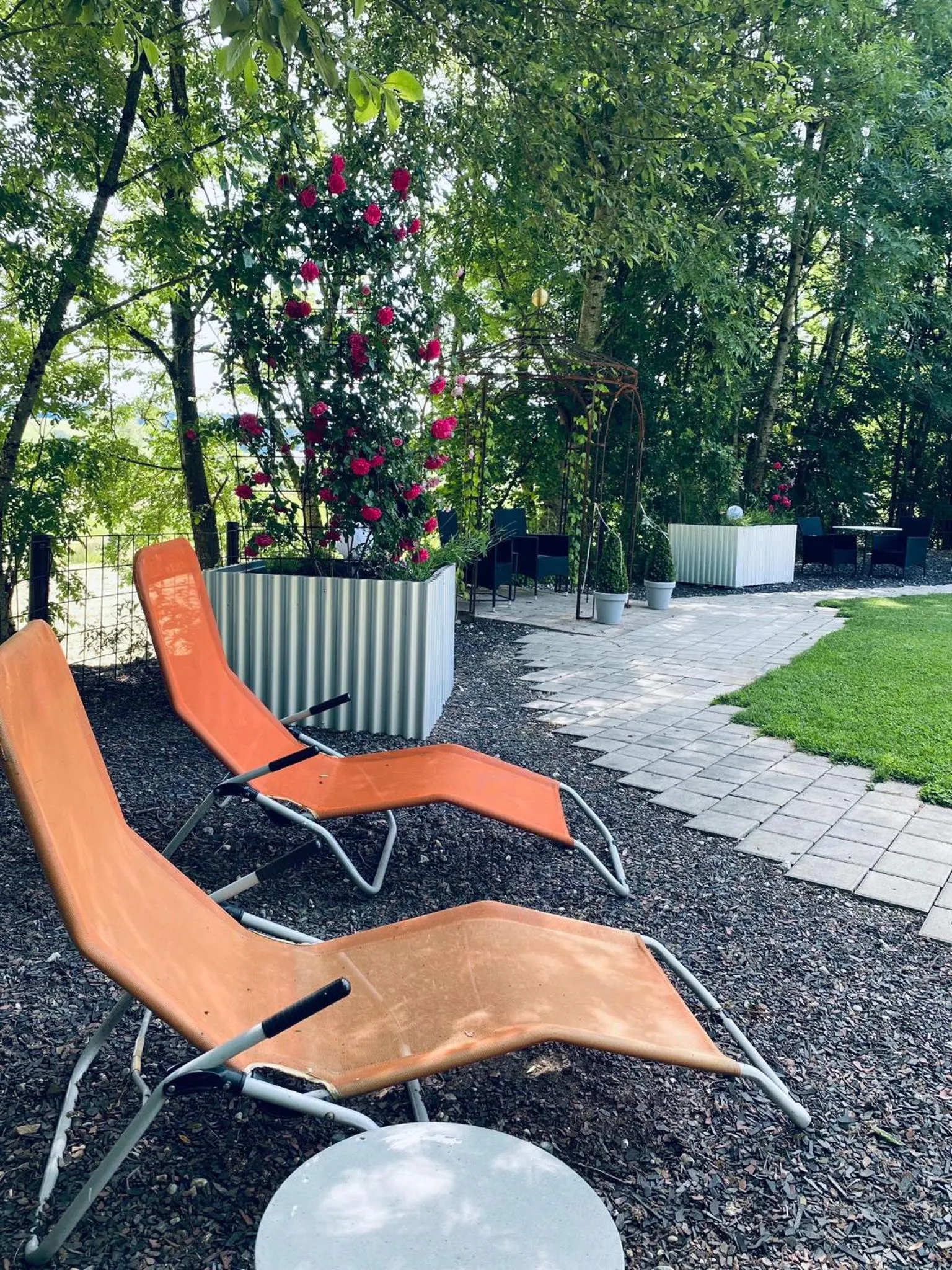 sunbed in Landhotel Zerlaut