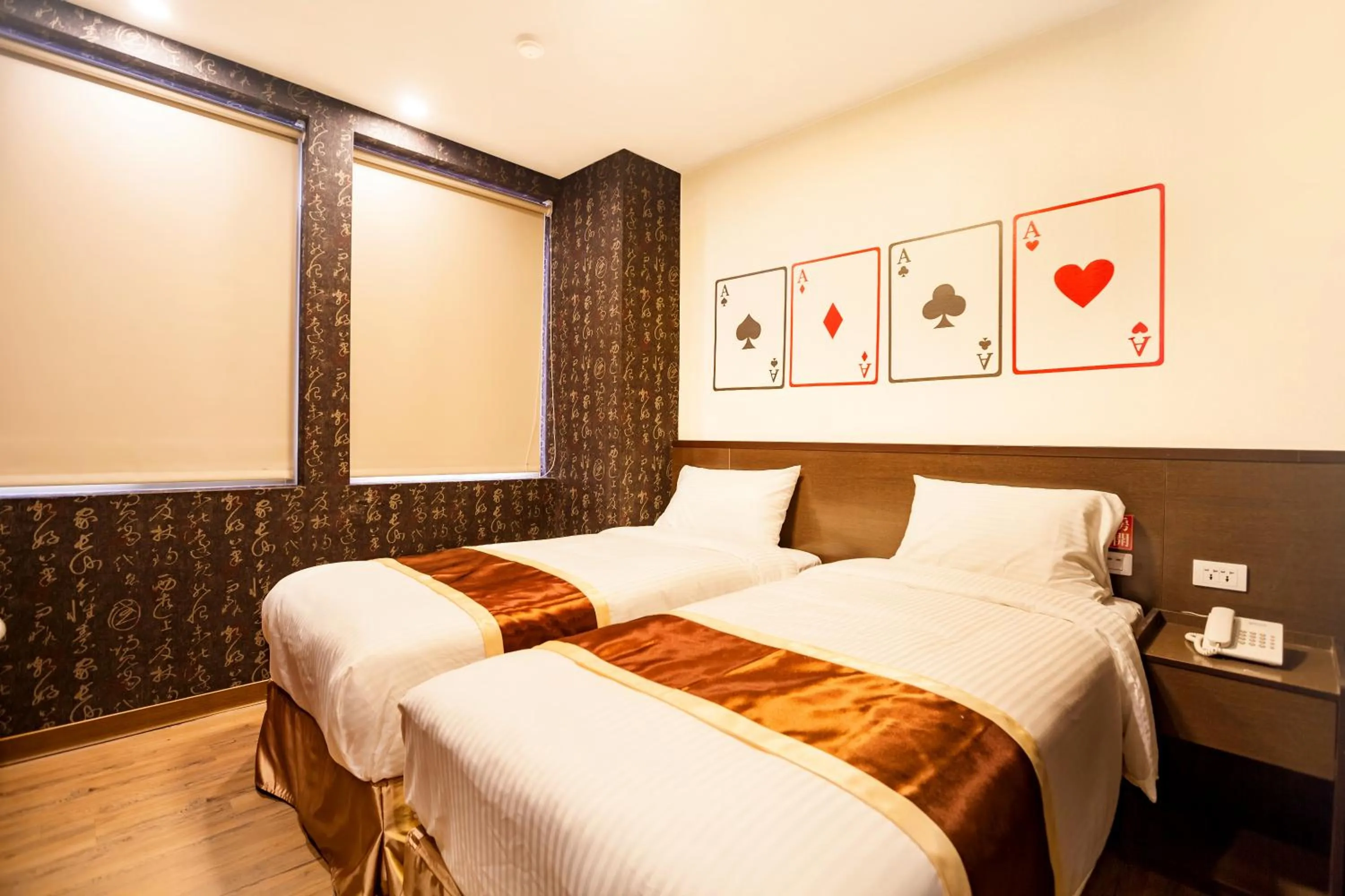 Decorative detail, Bed in A Ace Hotel