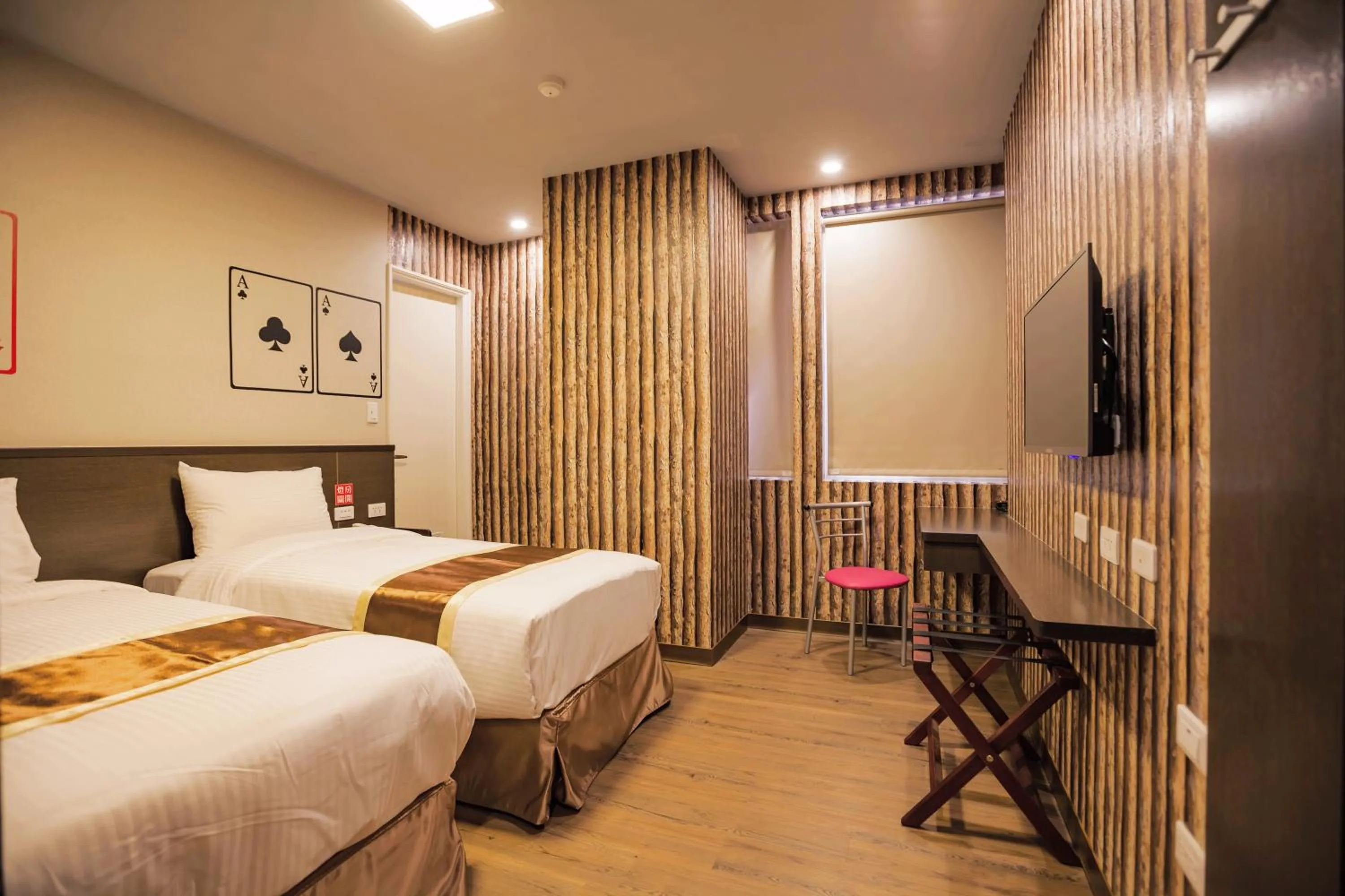 On site, Bed in A Ace Hotel