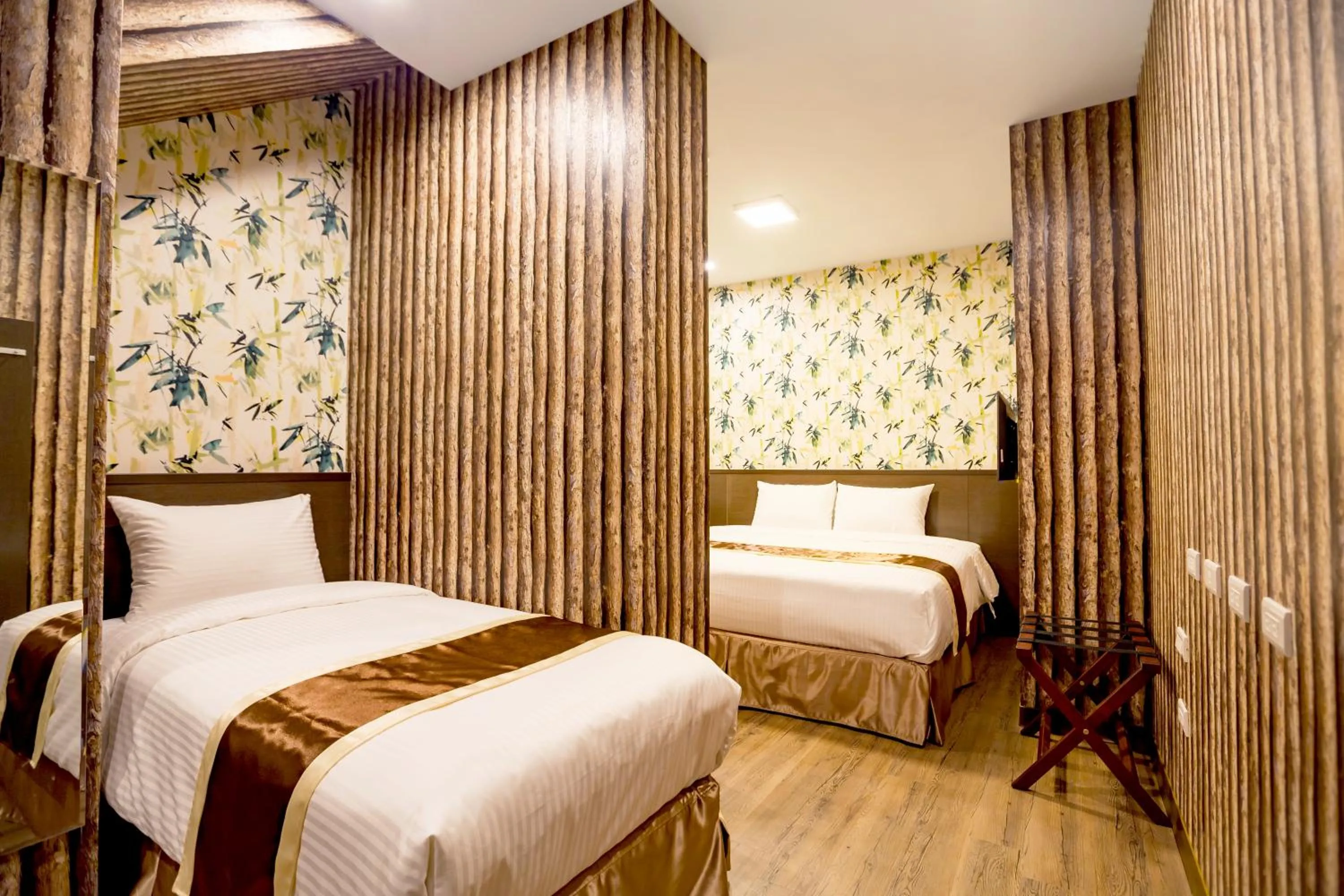 Decorative detail, Bed in A Ace Hotel