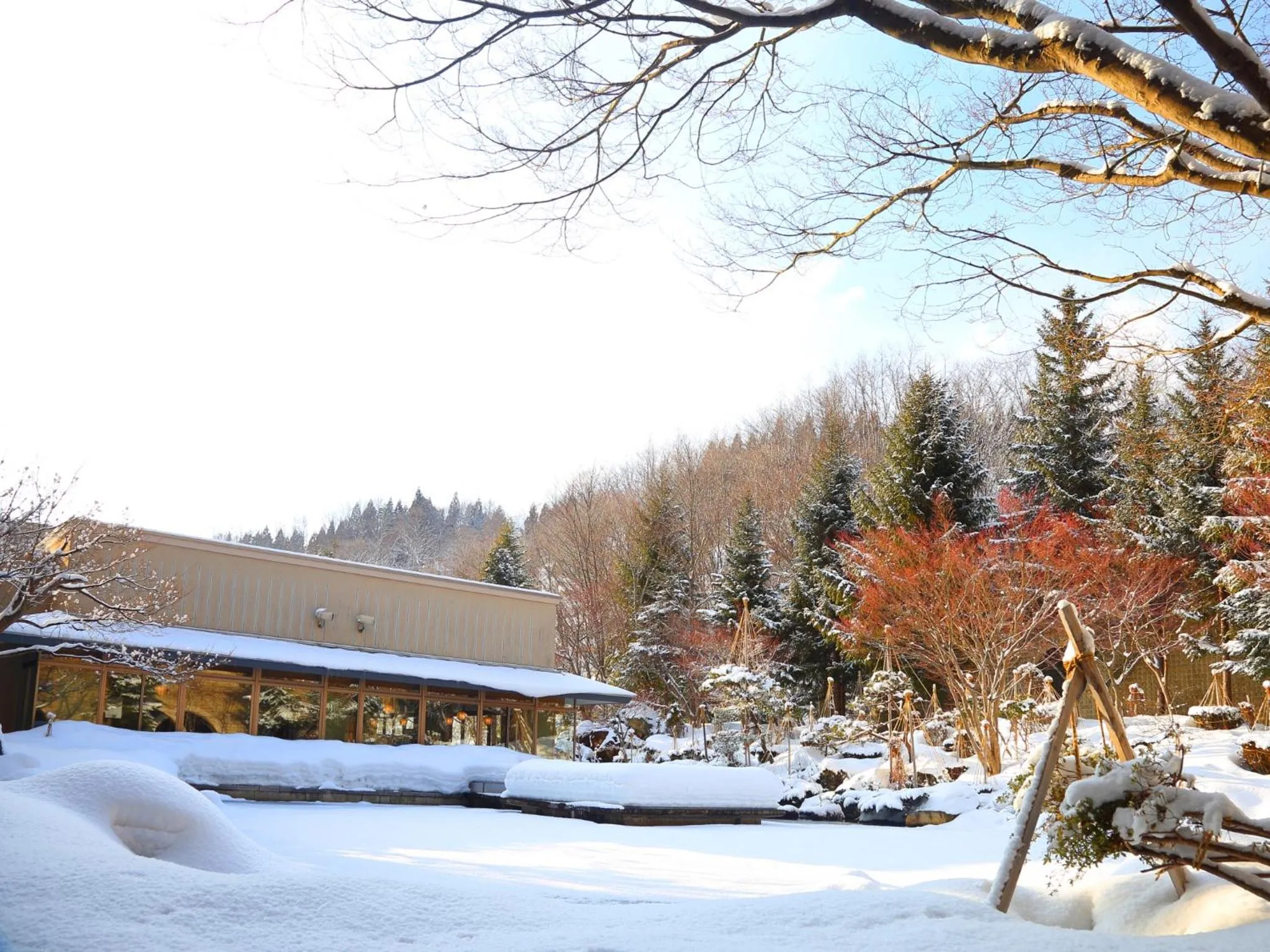 Garden in Hotel Kazuno