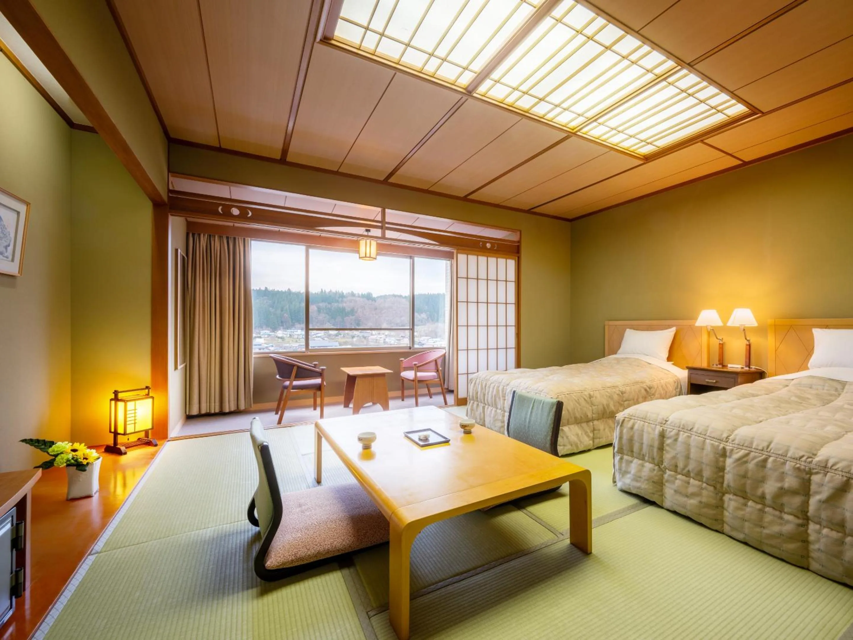Photo of the whole room, Bed in Hotel Kazuno