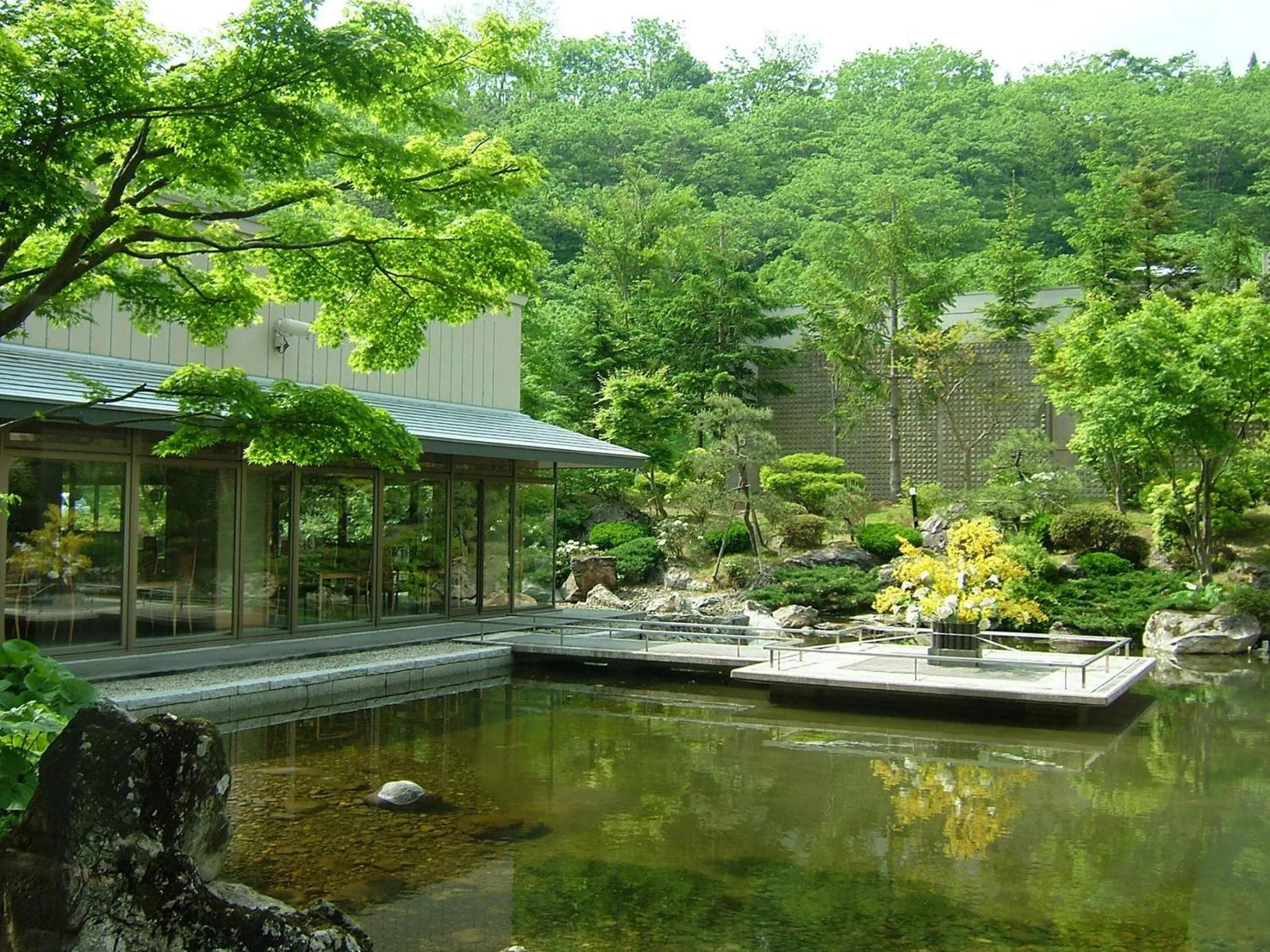 Garden in Hotel Kazuno
