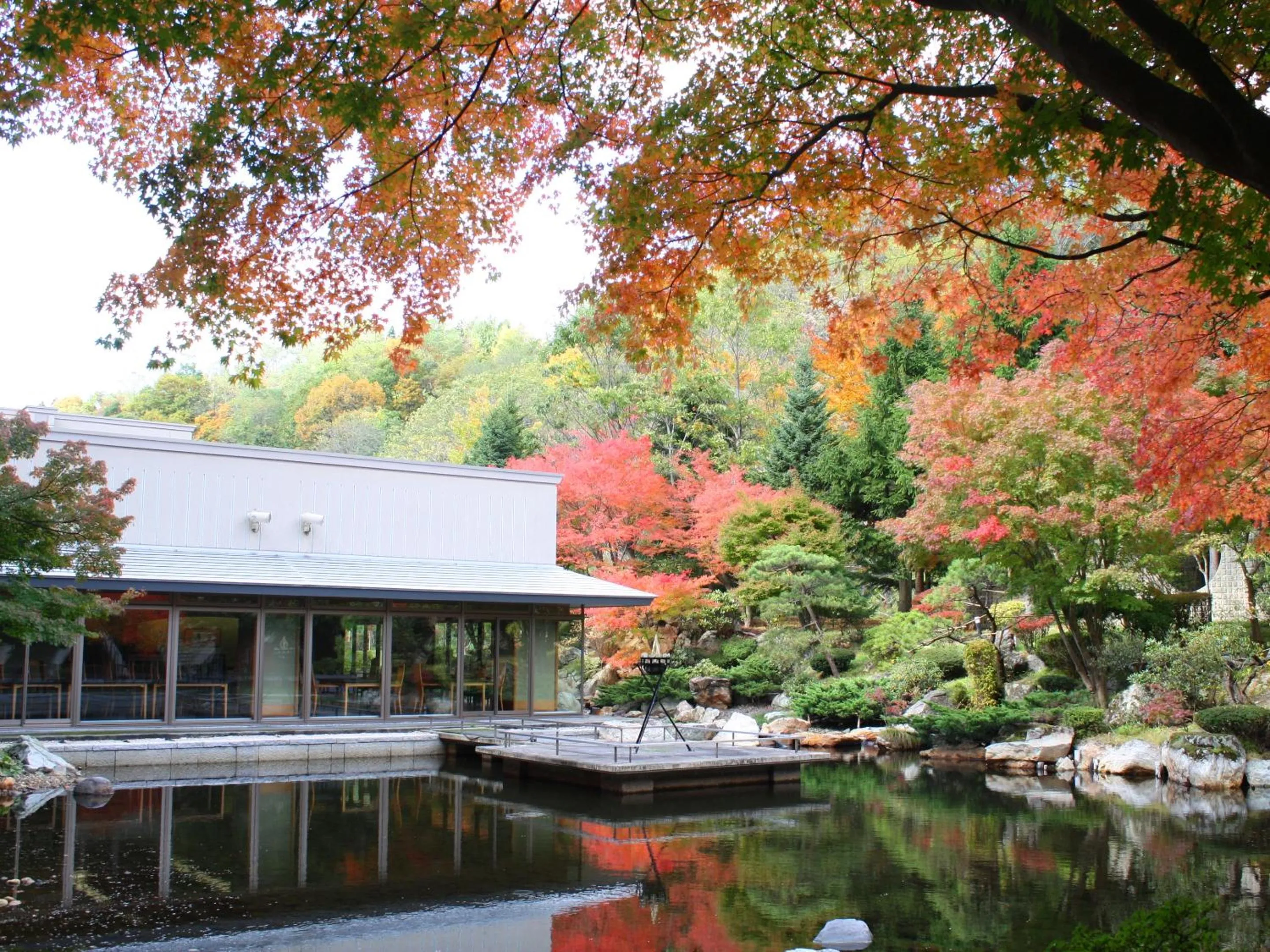 Garden in Hotel Kazuno