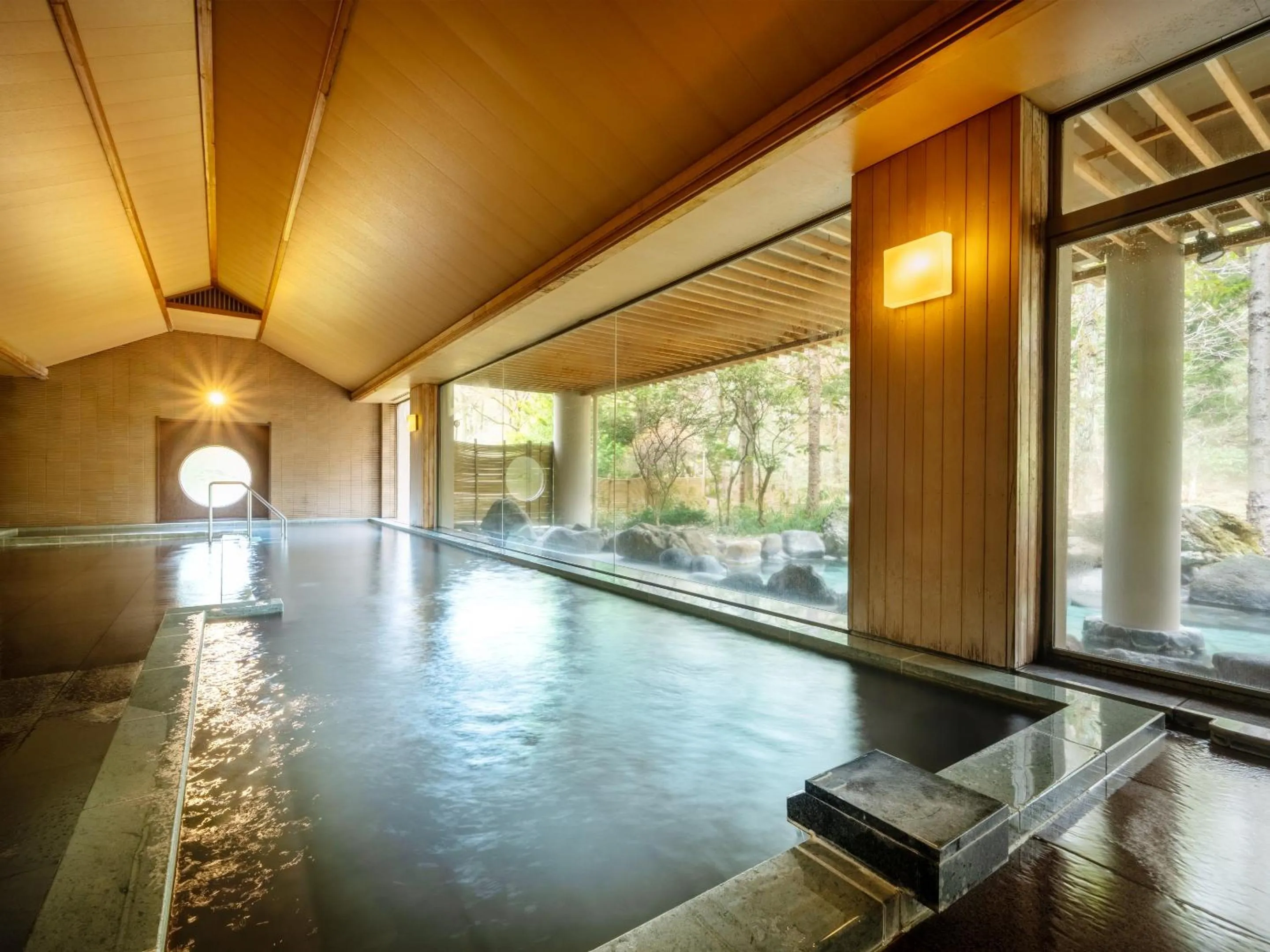 Hot Spring Bath in Hotel Kazuno