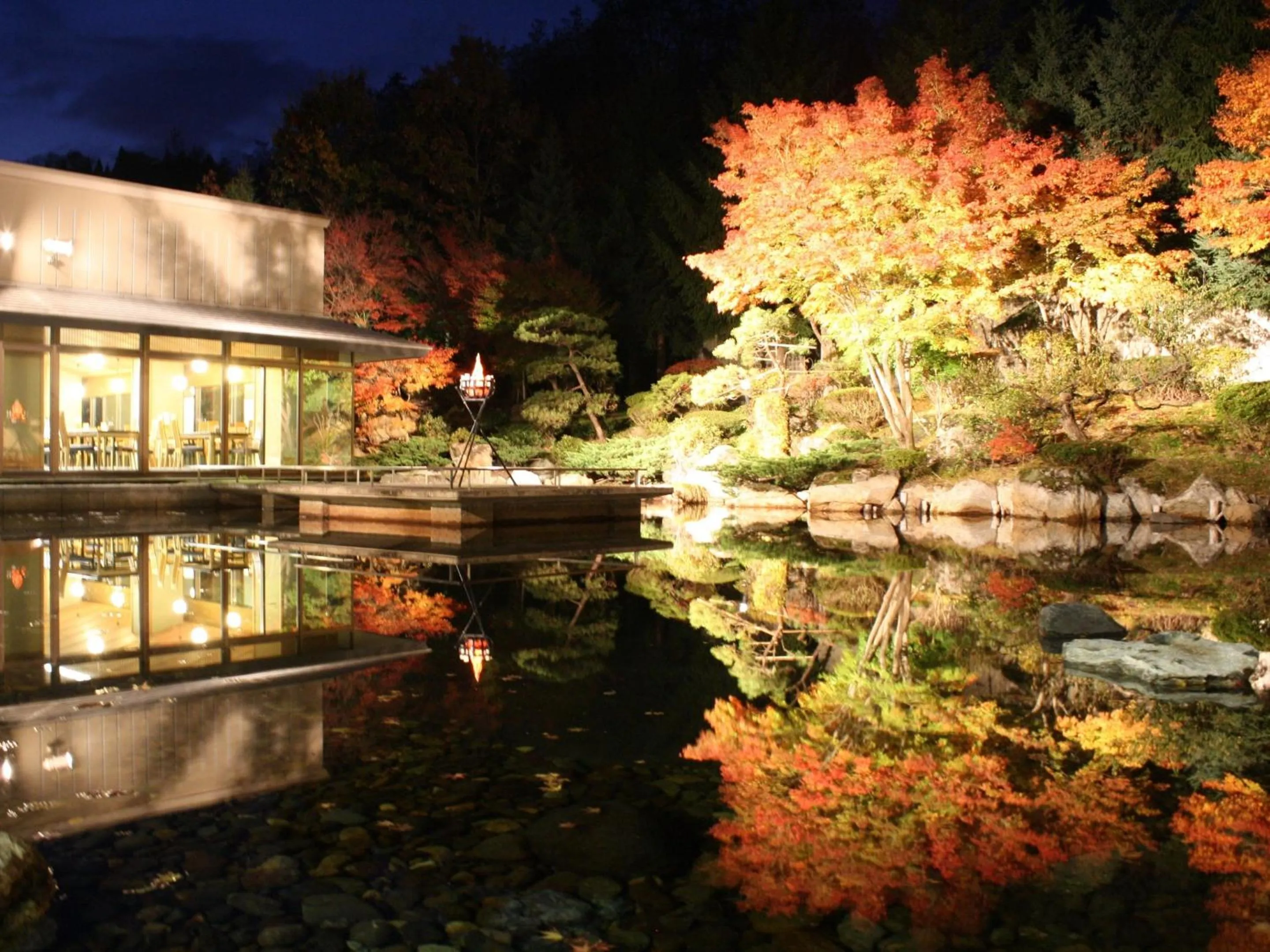 Garden in Hotel Kazuno