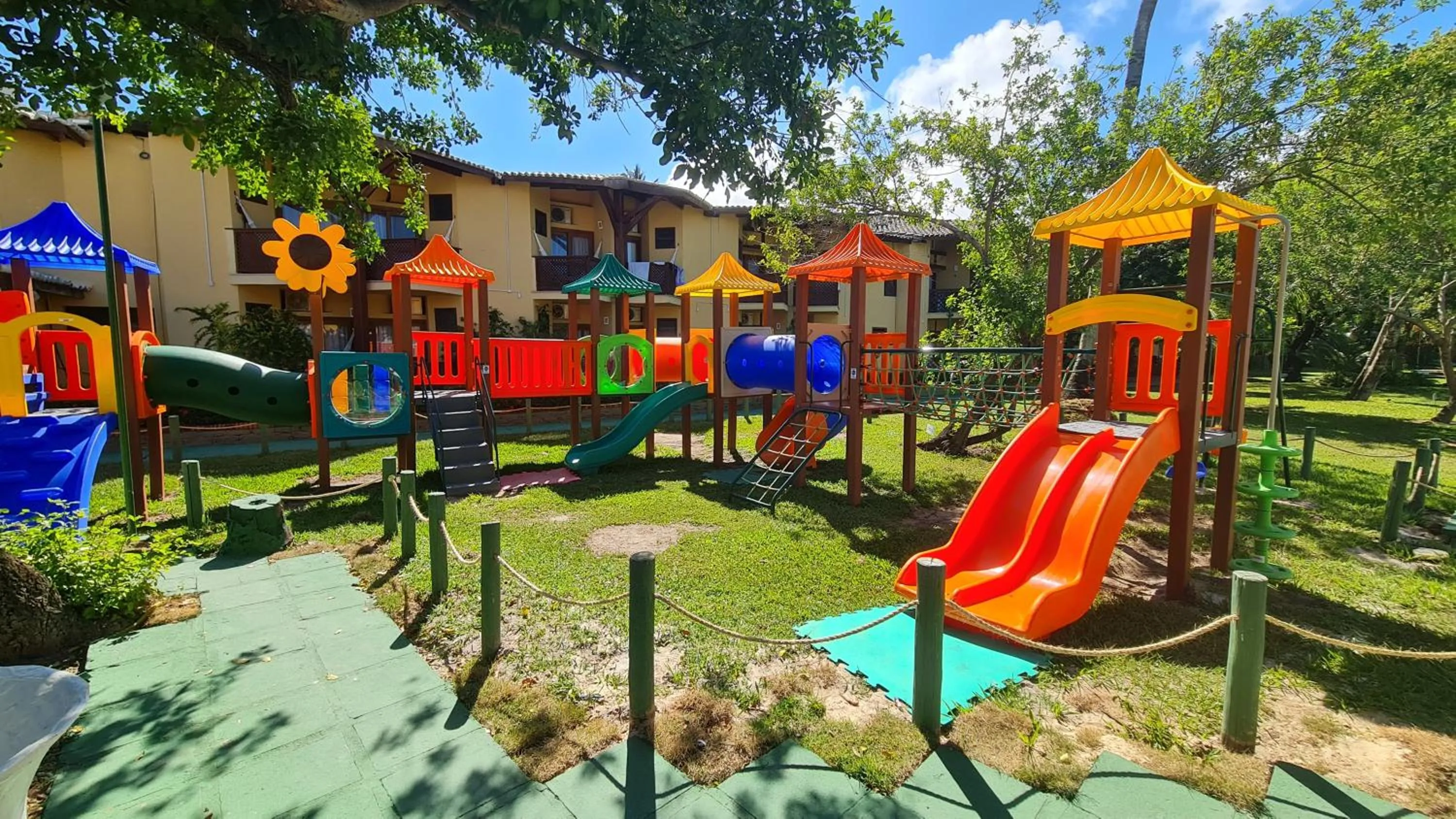 Children play ground in Portobello Praia