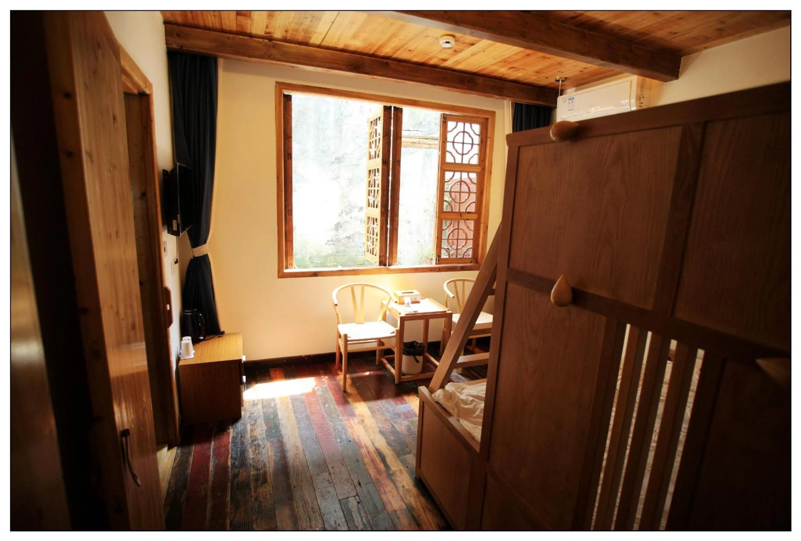 Living room in Tongli Begonia Flowers Guesthouse