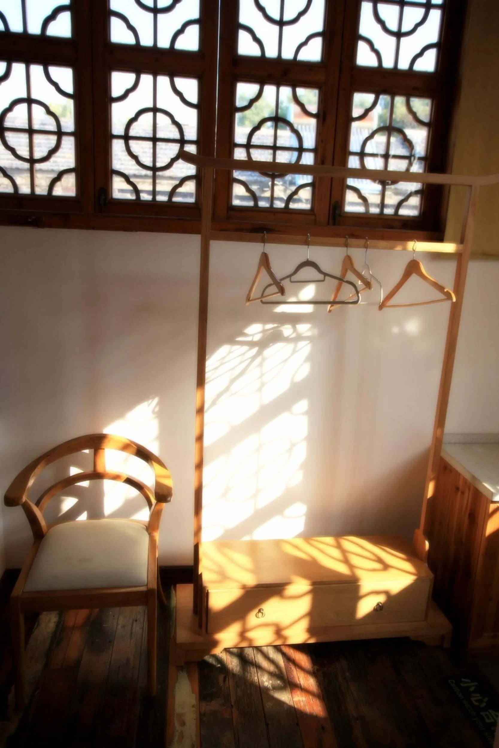 Patio in Tongli Begonia Flowers Guesthouse