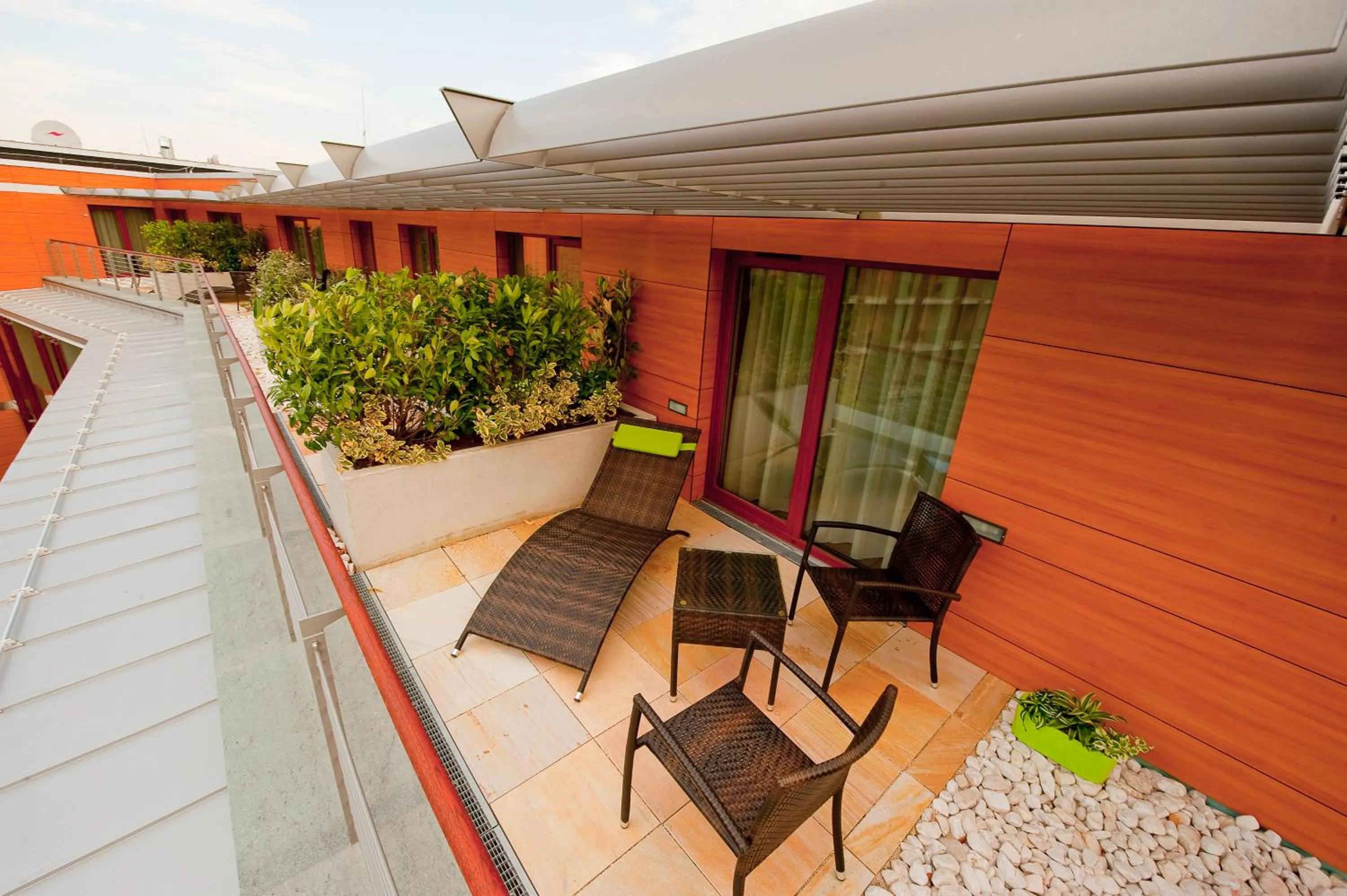 Balcony/Terrace in Abacus Business & Wellness Hotel