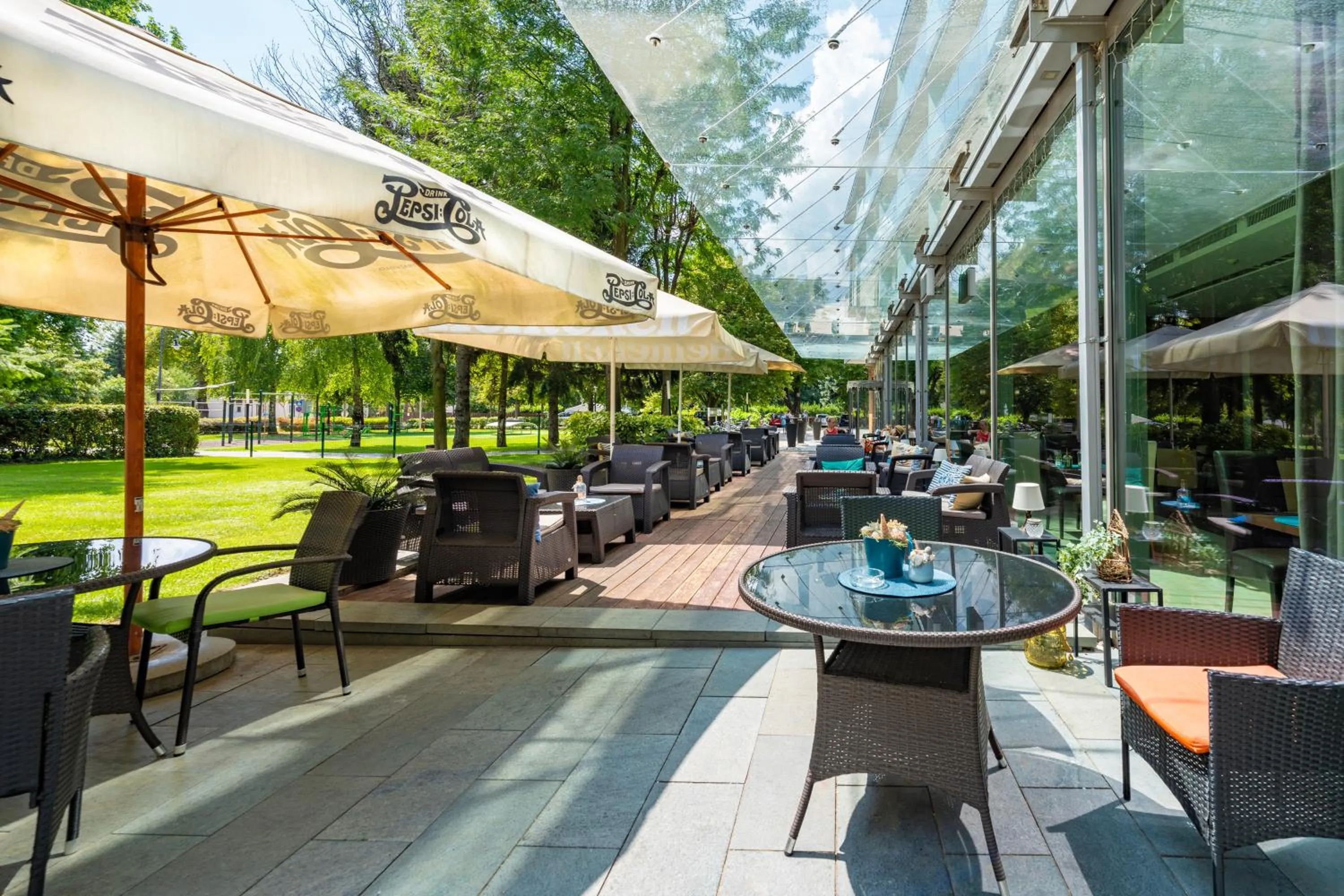 Property building in Abacus Business & Wellness Hotel