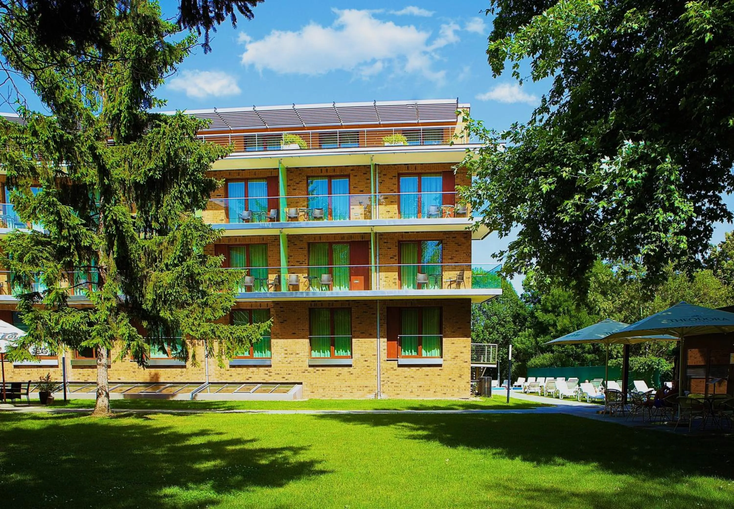 Property building in Abacus Business & Wellness Hotel