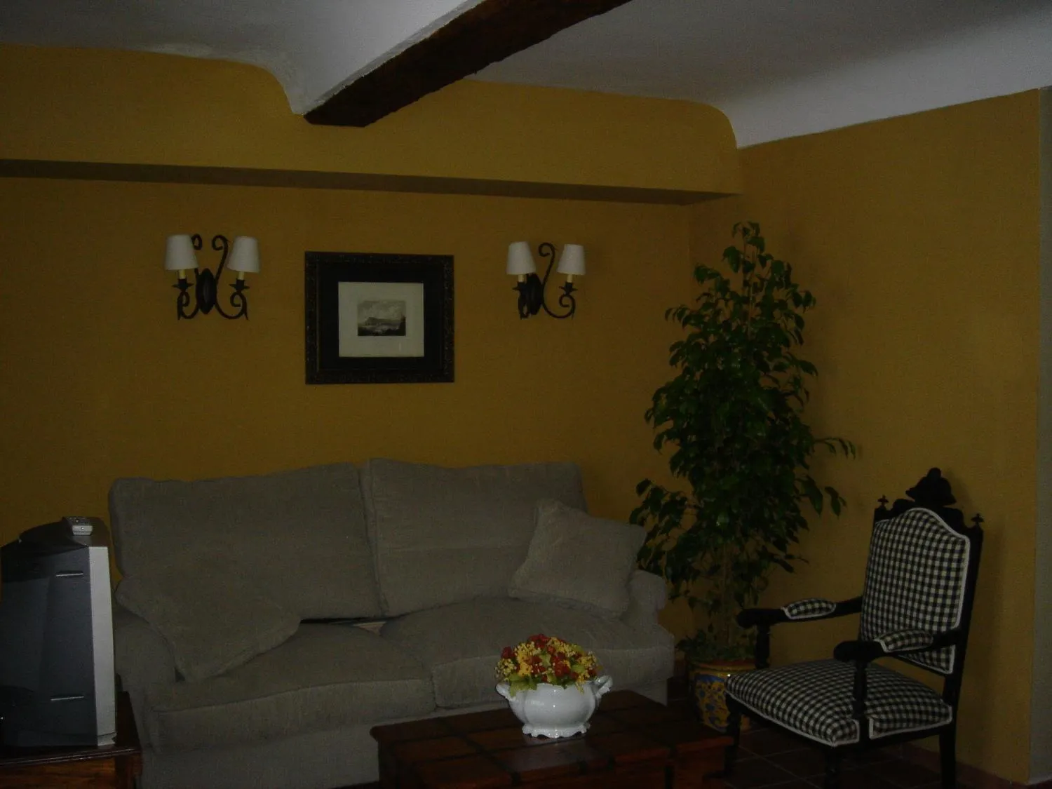Living room in Posada San Martin