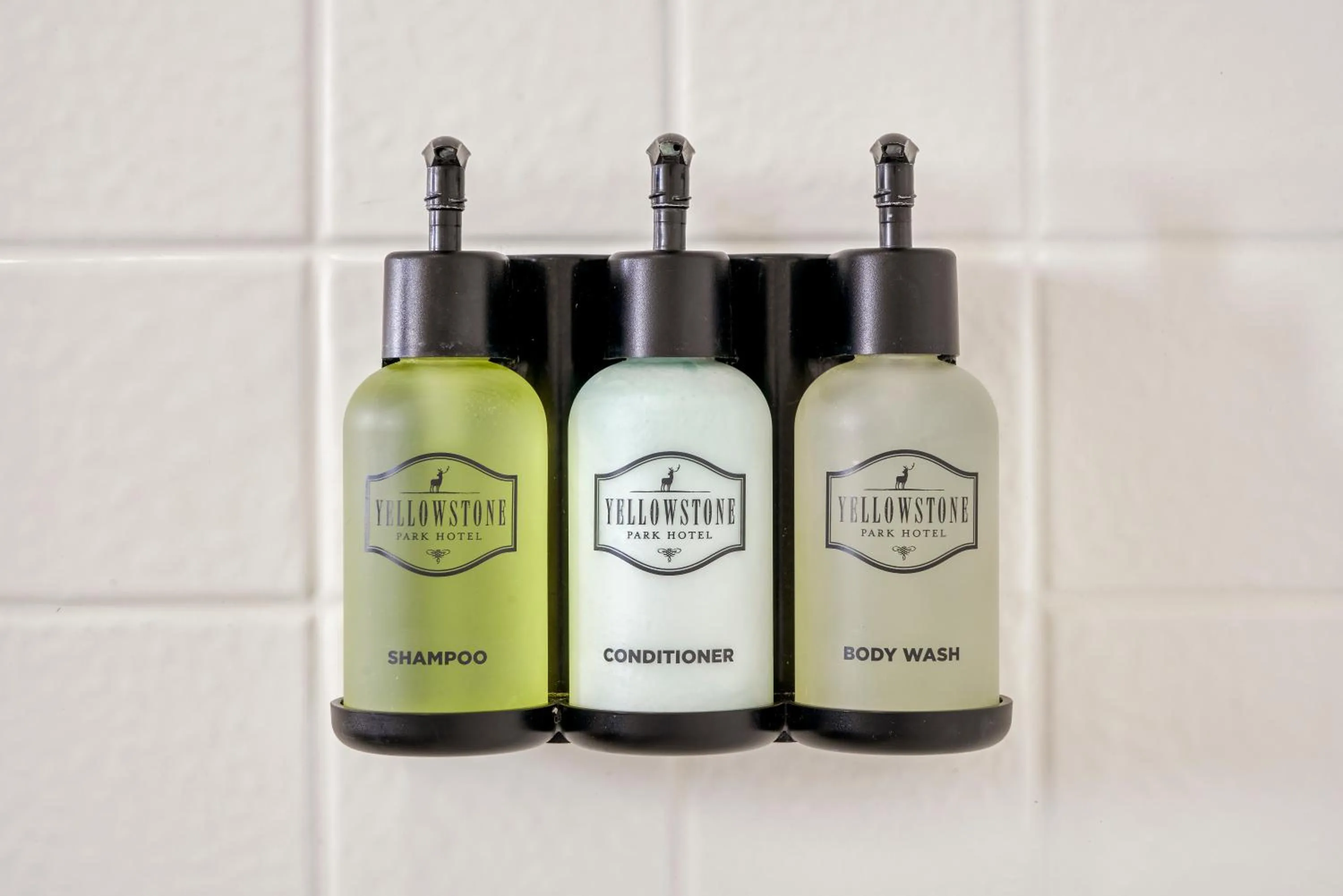 Bathroom in Yellowstone Park Hotel