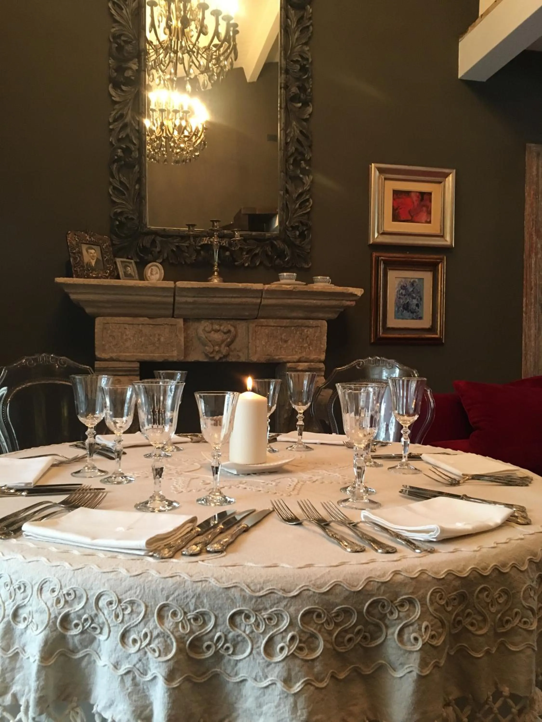 Restaurant/places to eat in B&B Santapau Charme Living