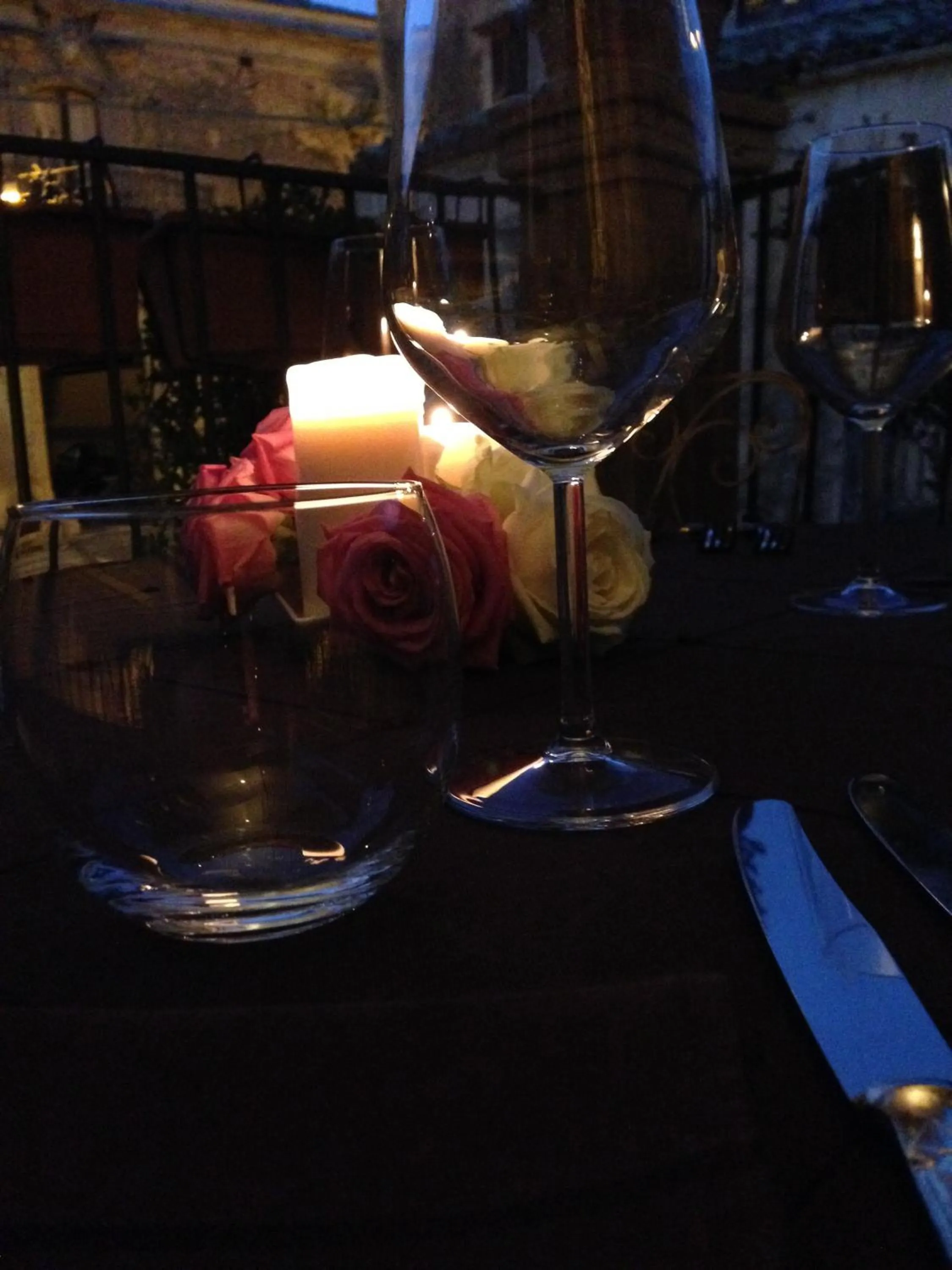 Restaurant/places to eat in B&B Santapau Charme Living