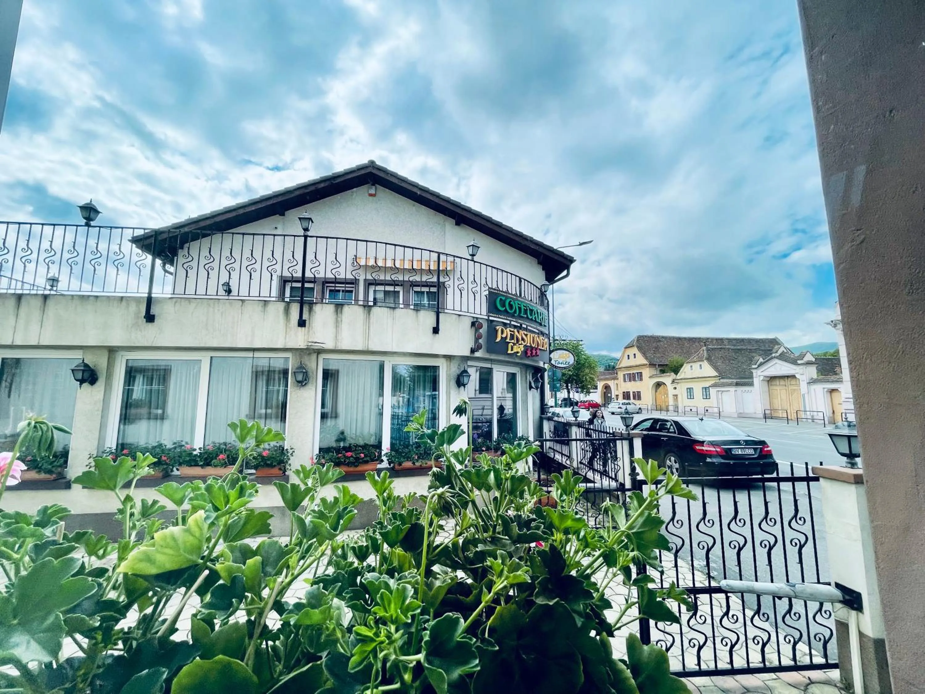 Property building in Pensiunea Luiza