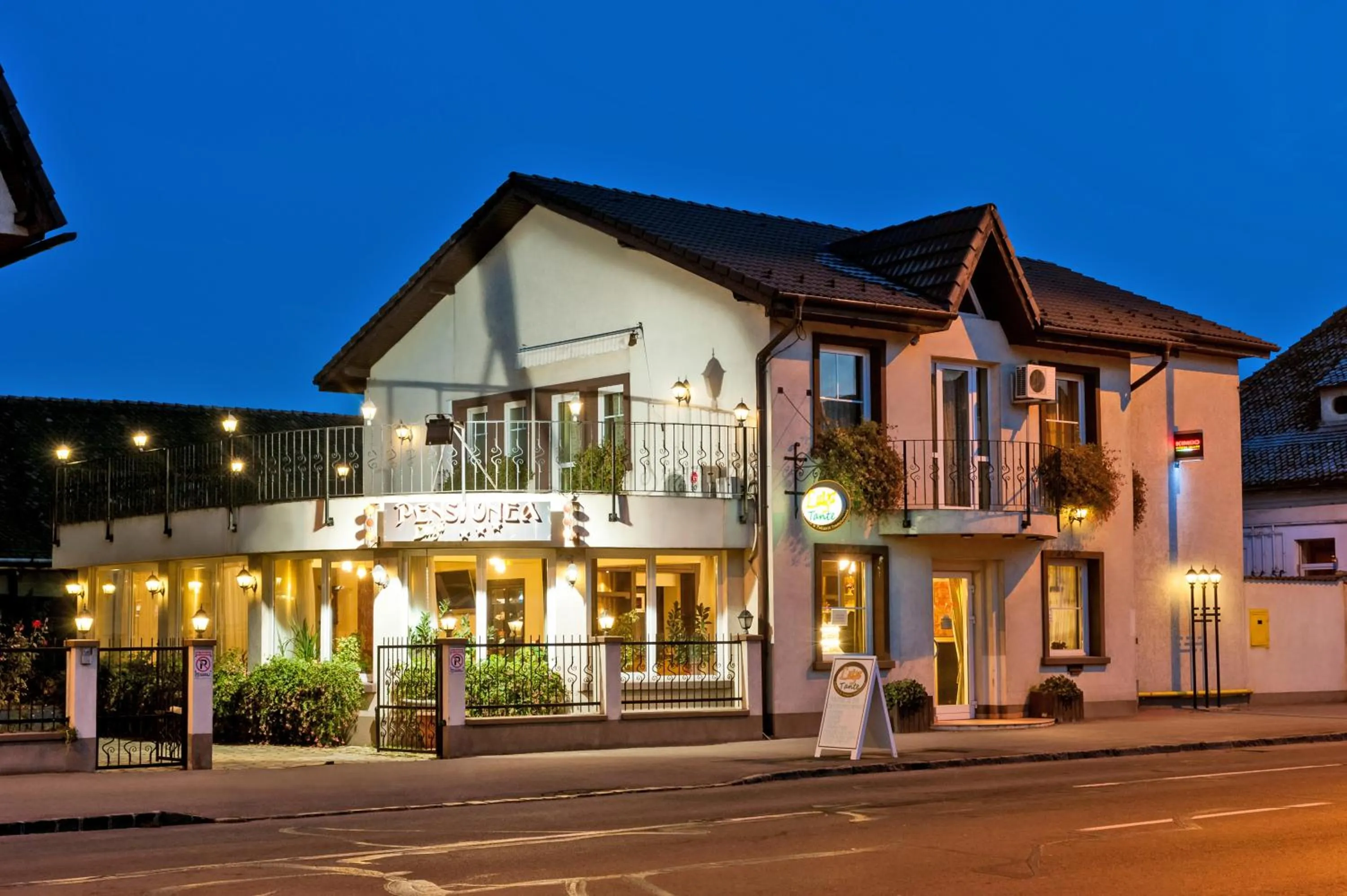 Property building in Pensiunea Luiza