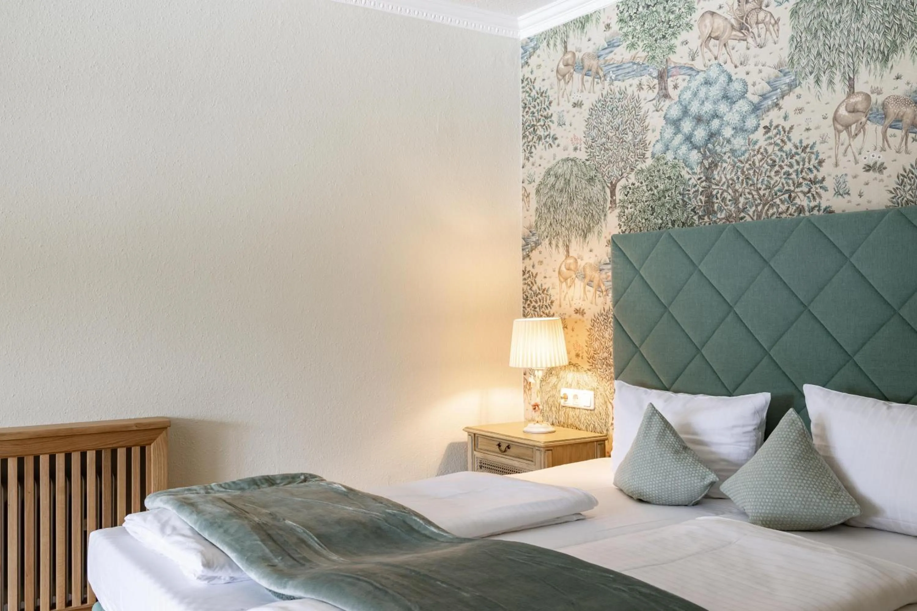 Bed in Hotel Bachmair Alpina