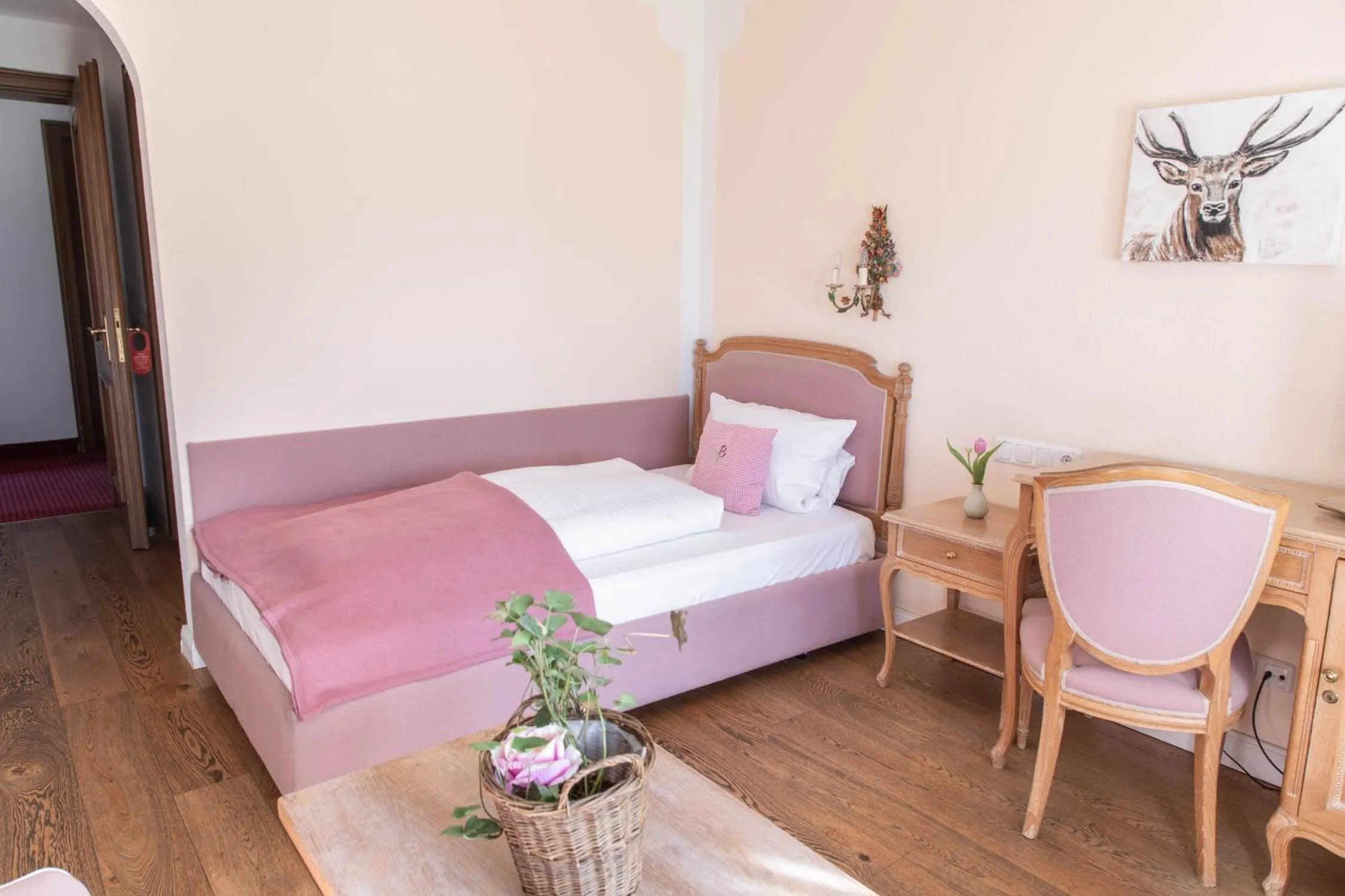 Bed in Hotel Bachmair Alpina