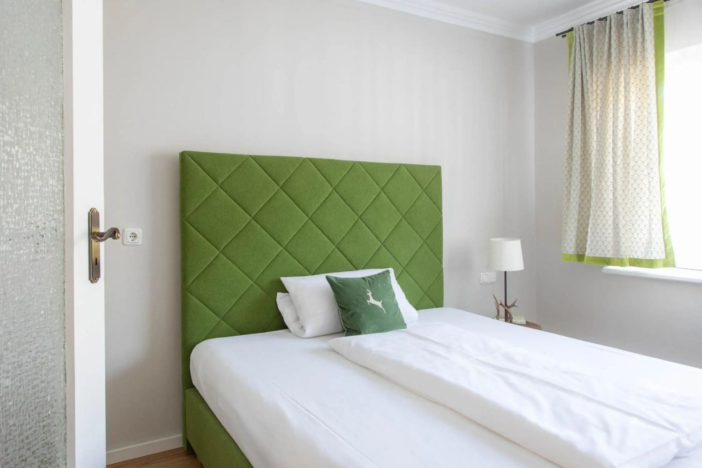 Bed in Hotel Bachmair Alpina