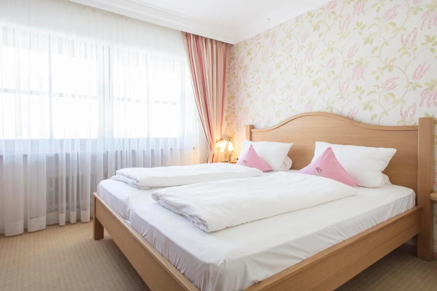 Bed in Hotel Bachmair Alpina