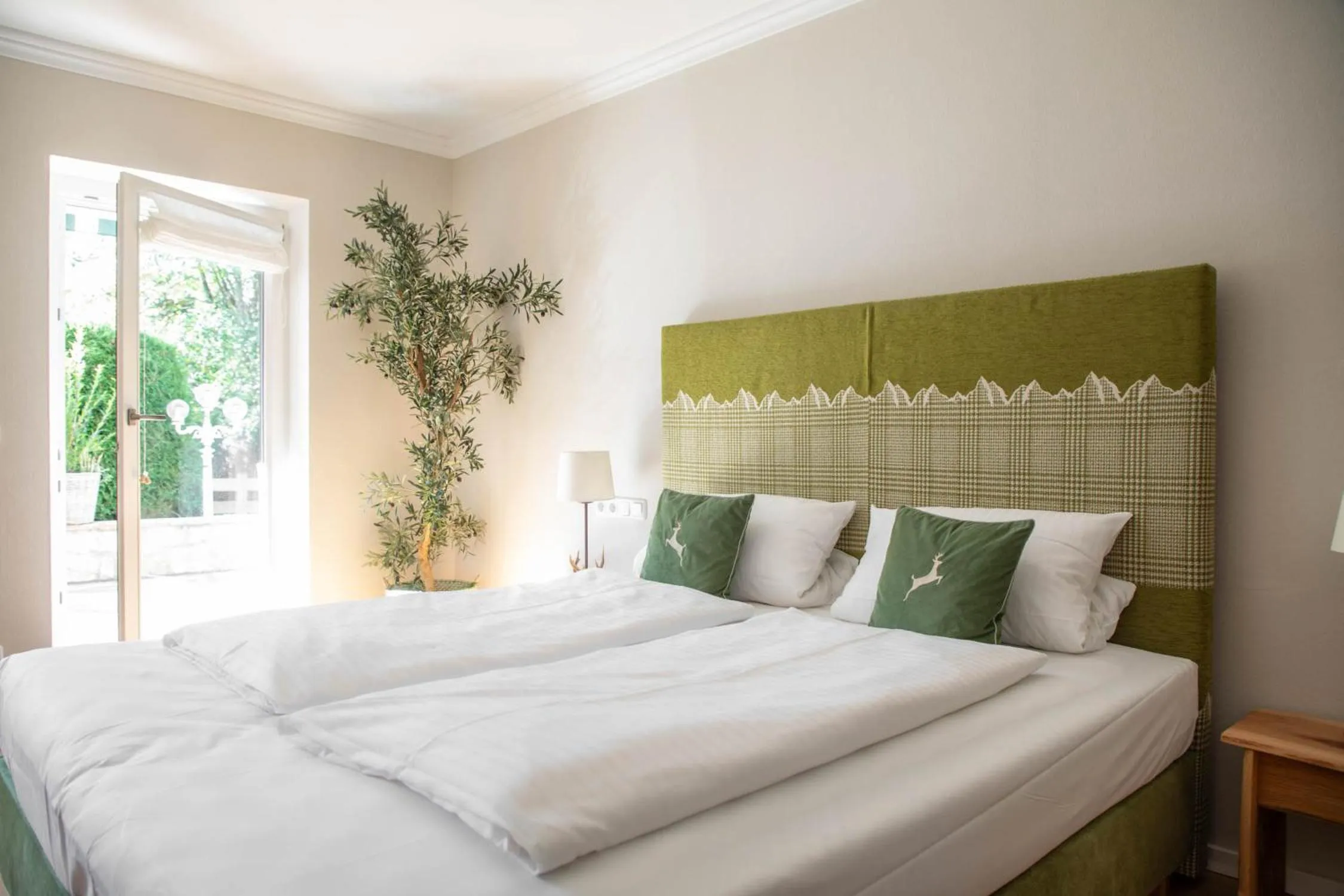 Bed in Hotel Bachmair Alpina