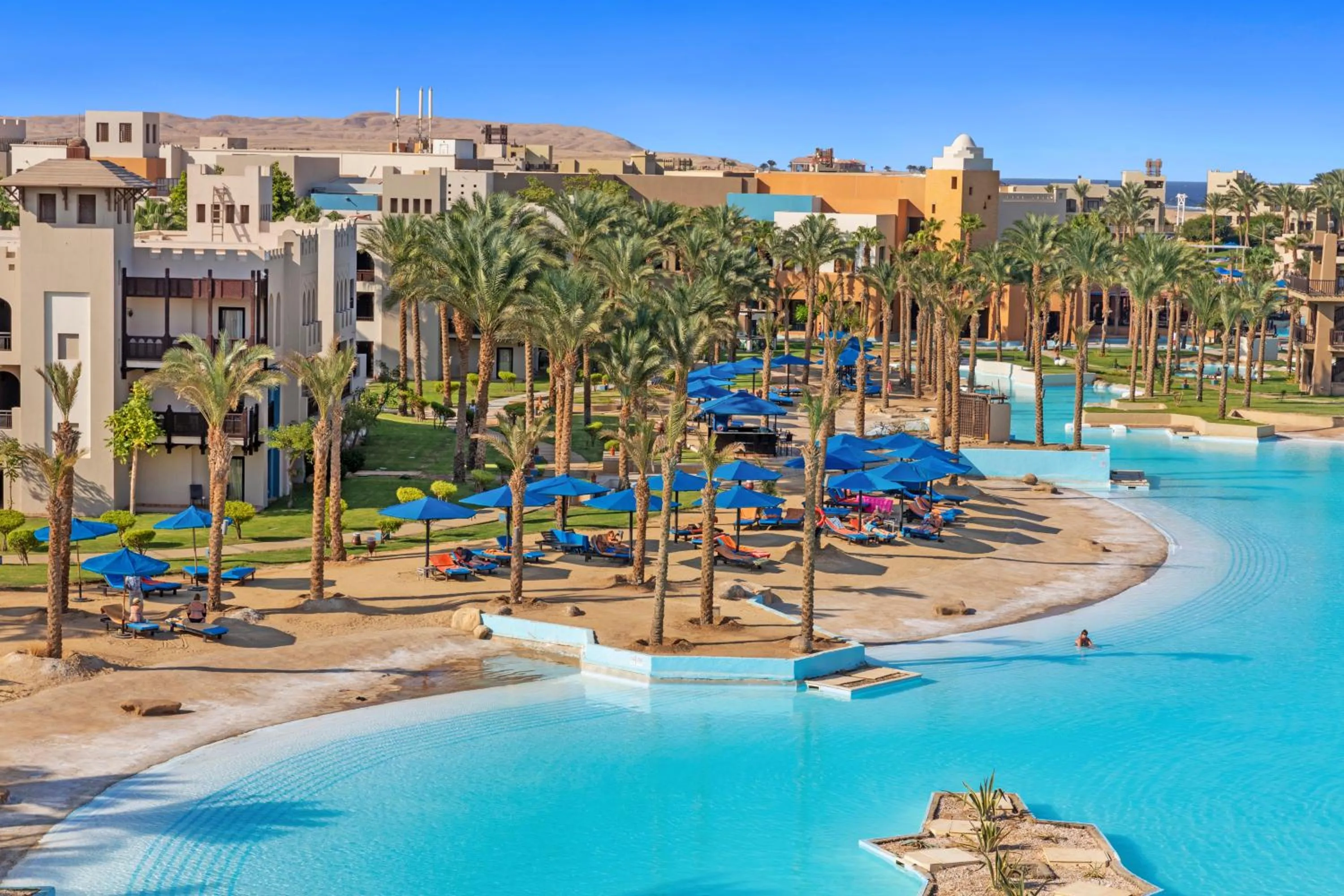 Lake view in Pickalbatros The Palace Port Ghalib