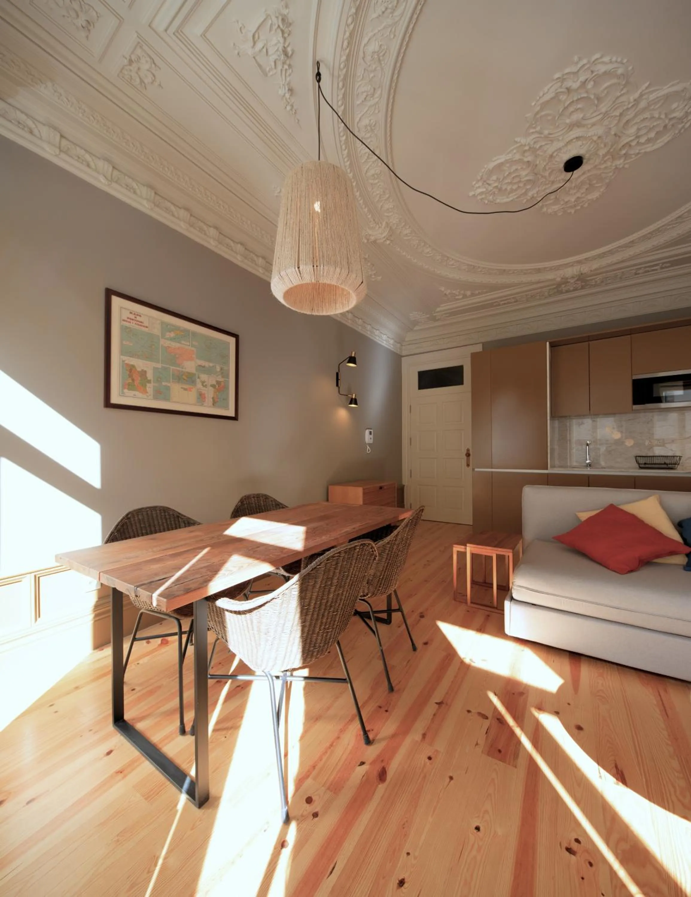 Living room, Bed in Oporto Maison Batalha