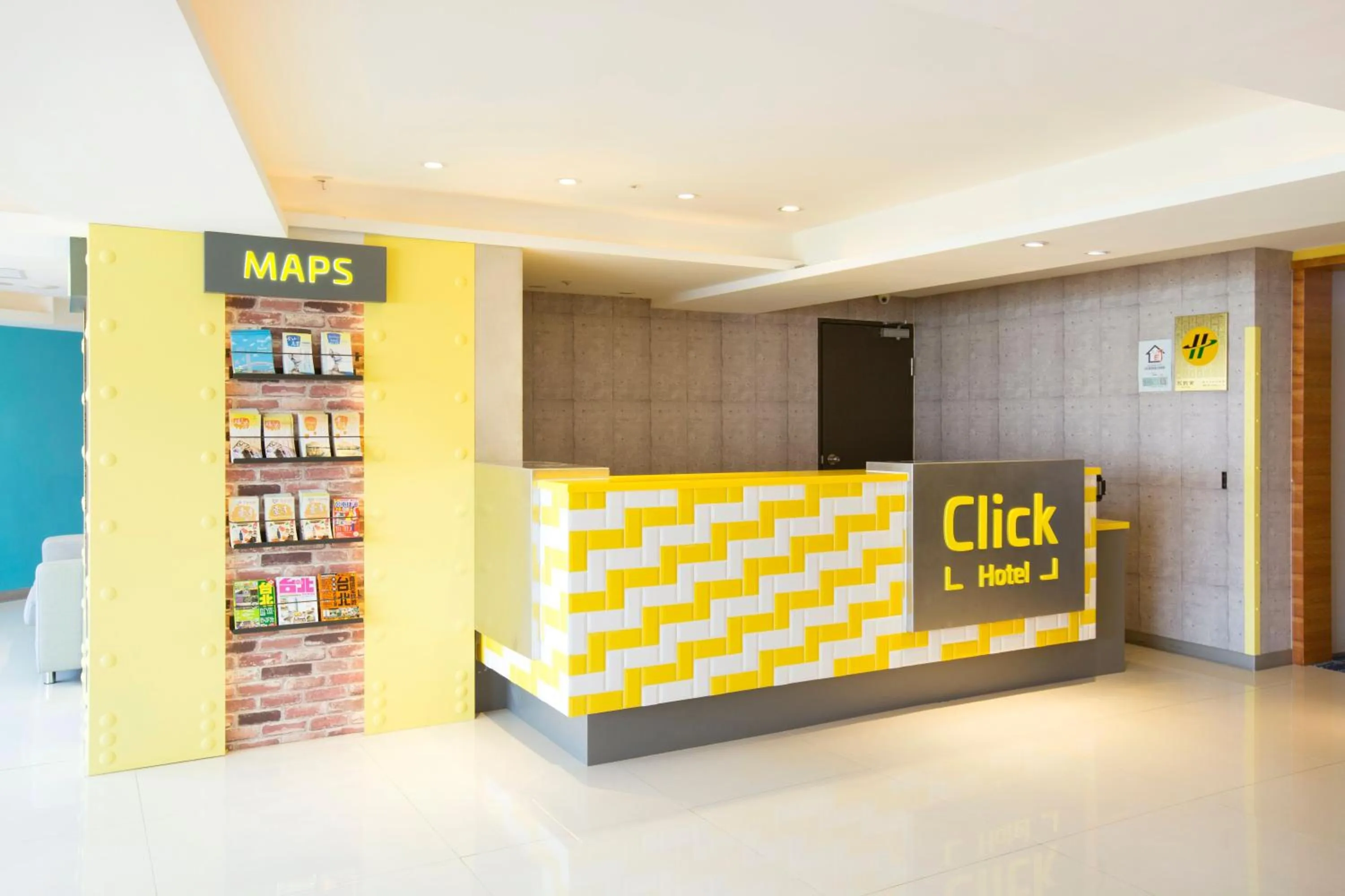 Lobby or reception in Click Hotel - Taipei Main Station Branch