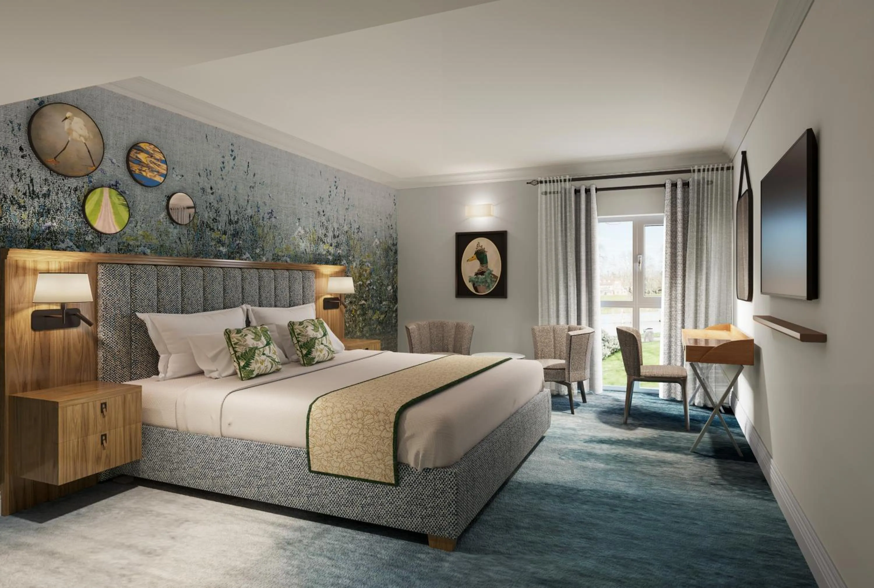 Bedroom, Bed in Reserve, by Warner Hotels - The Runnymede on Thames