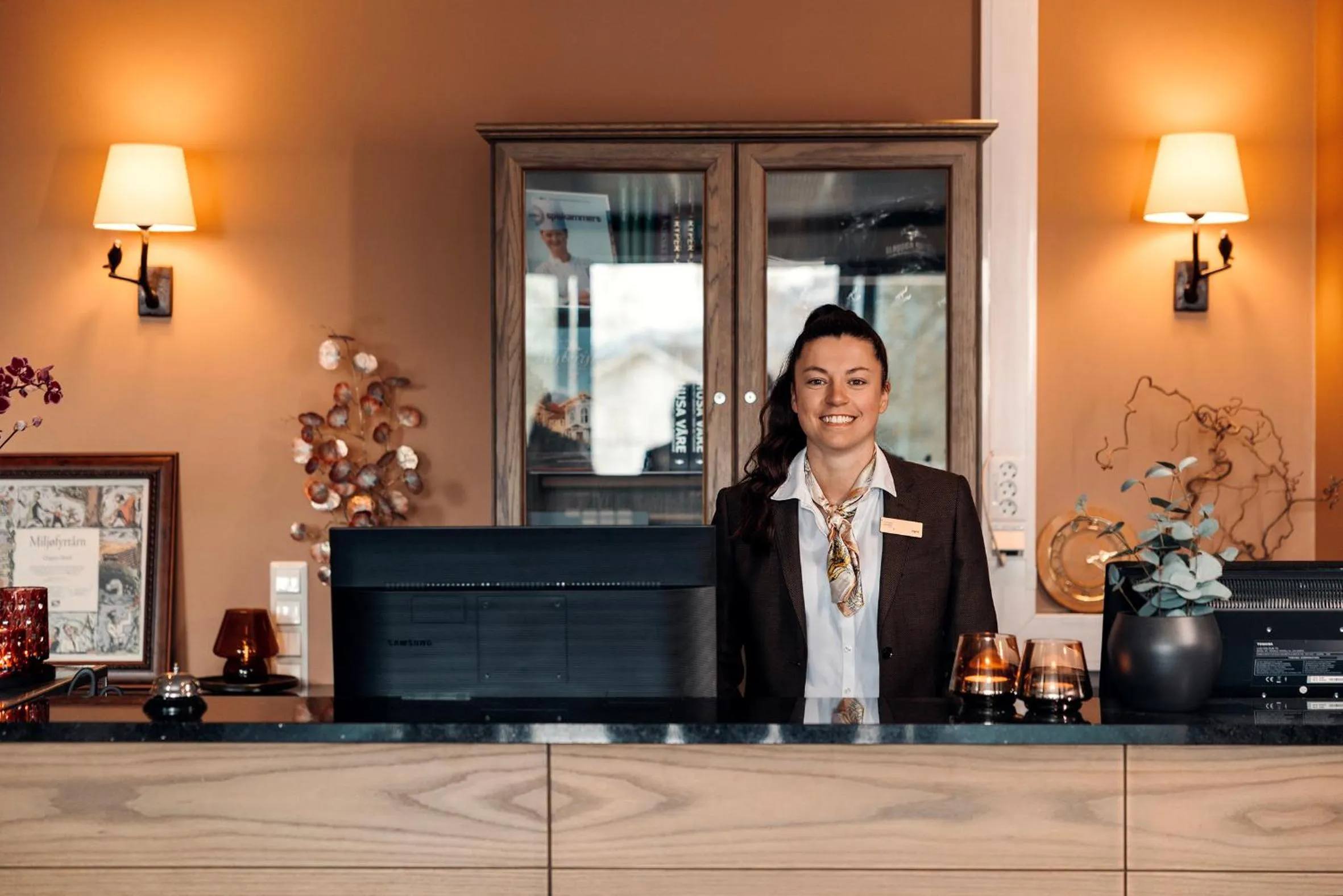 Staff in Gloppen Hotell - by Classic Norway Hotels
