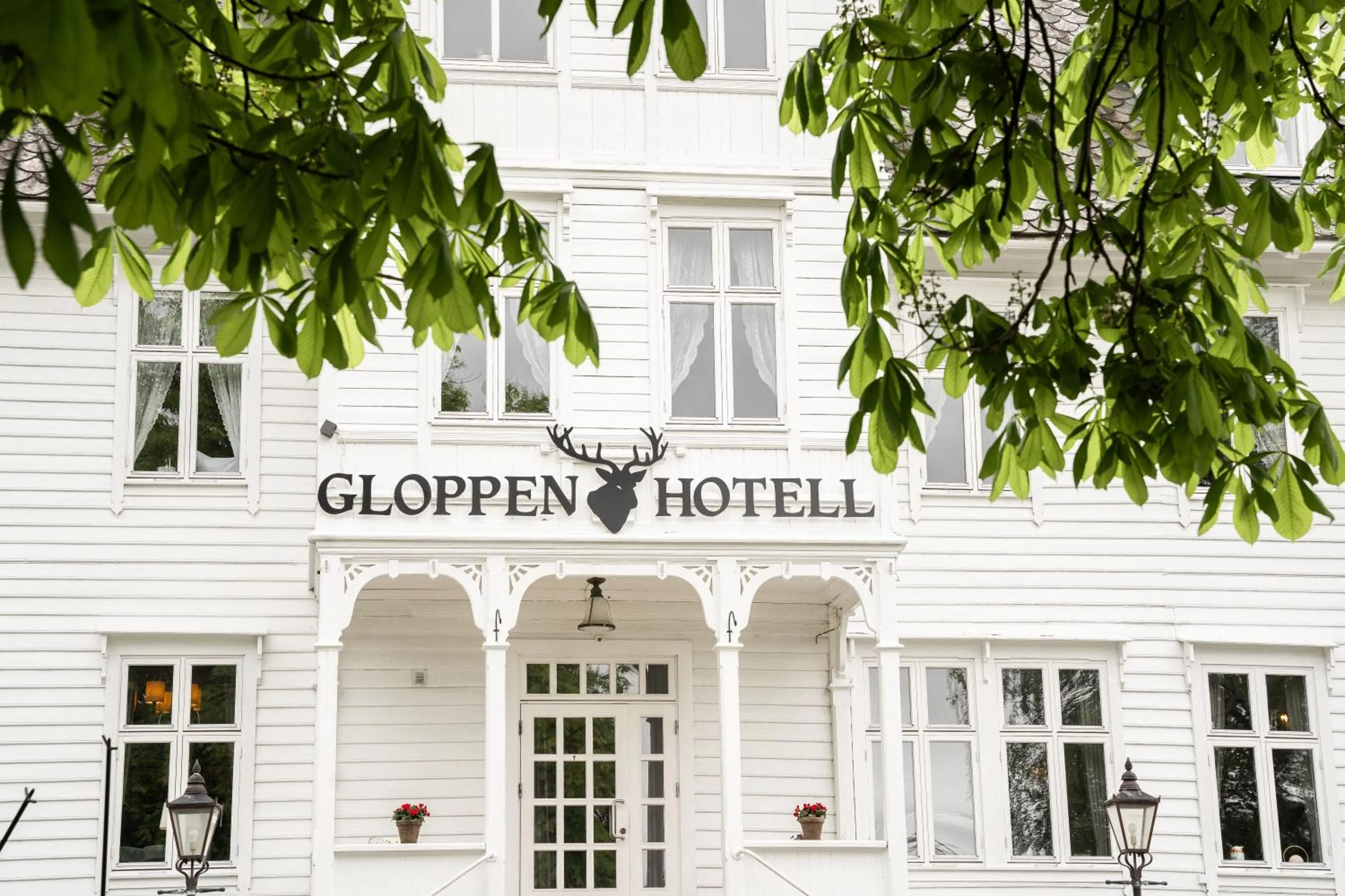 Property building in Gloppen Hotell - by Classic Norway Hotels