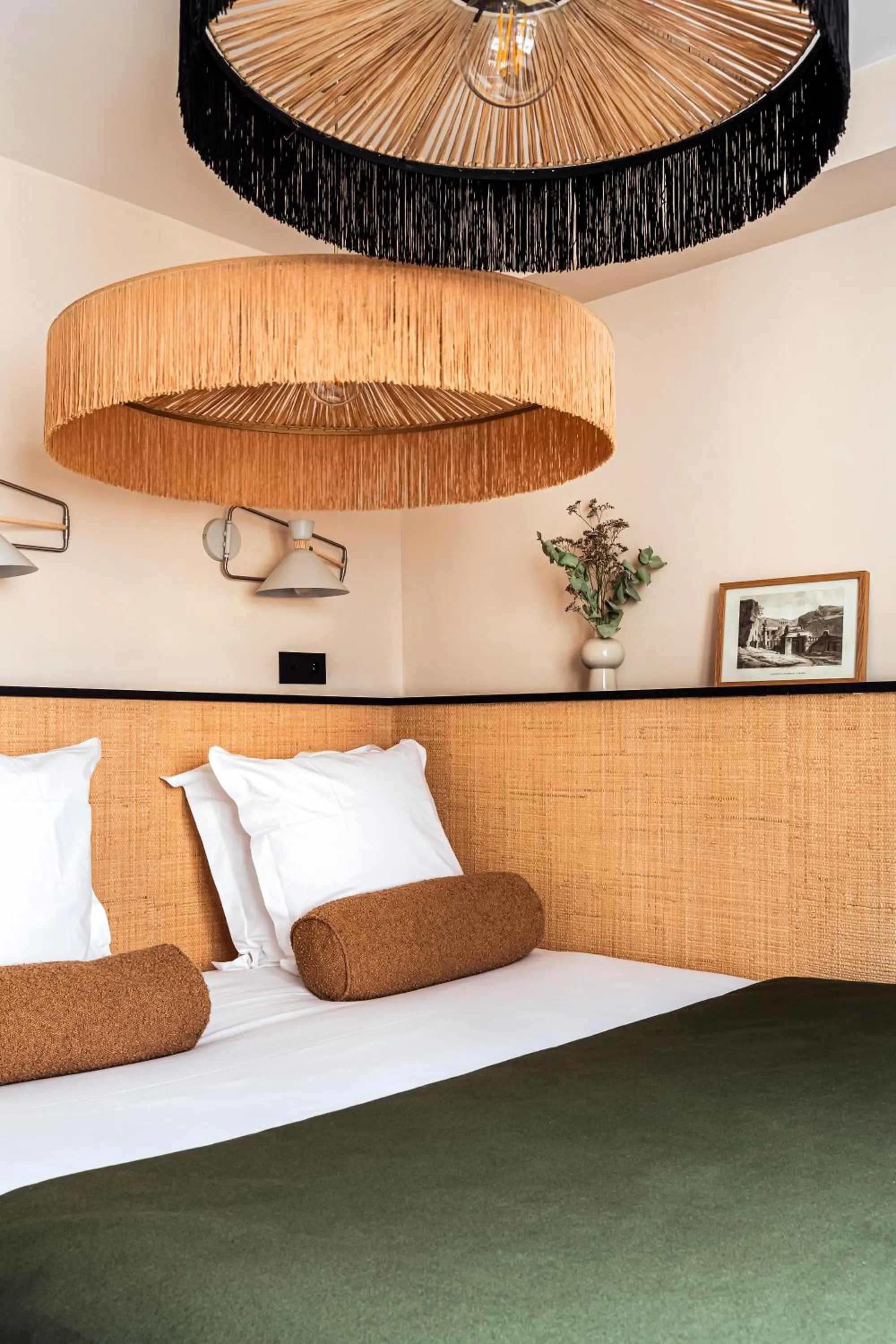 Bed in Hôtel Maison Traversière