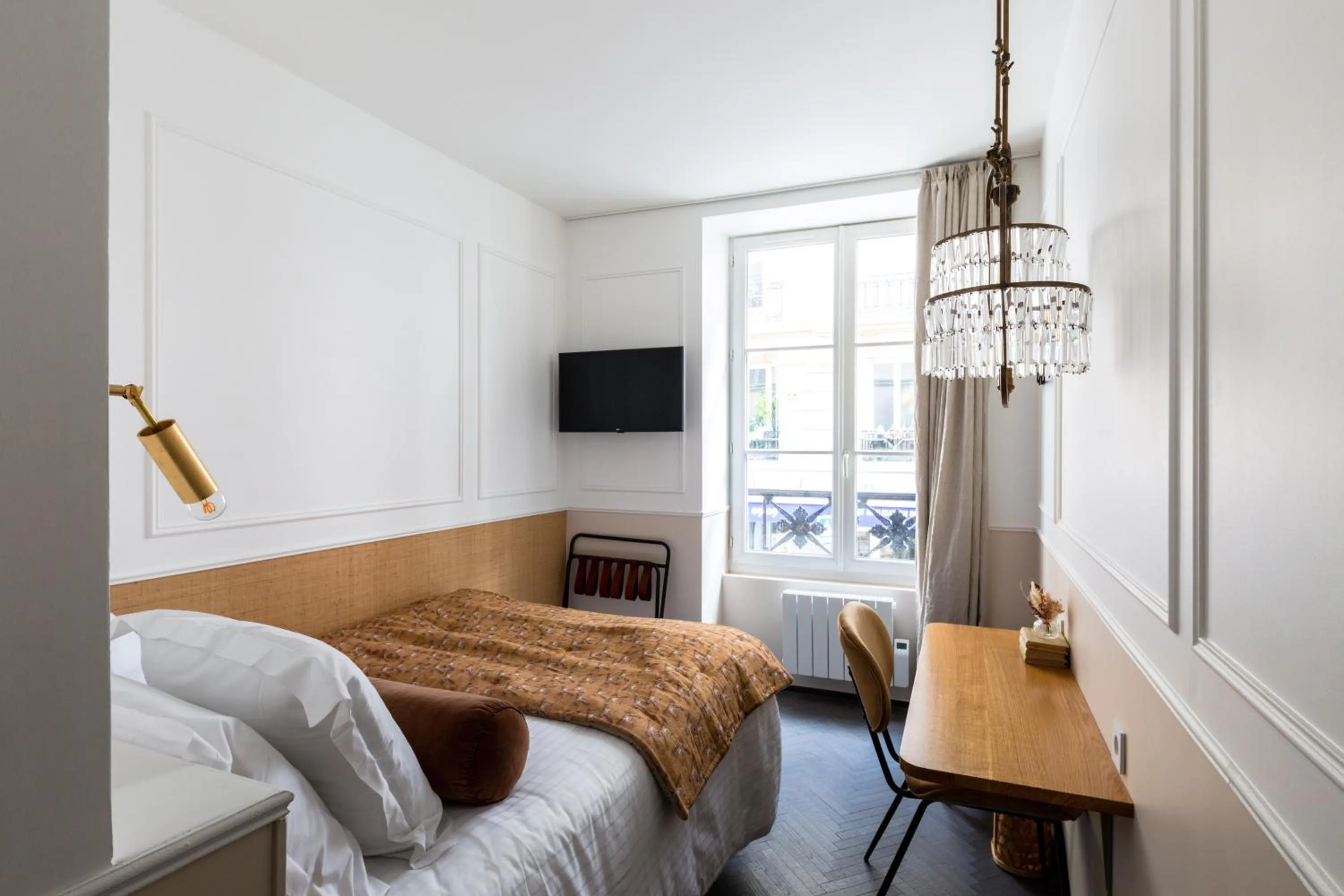 Bed in Hôtel Maison Traversière