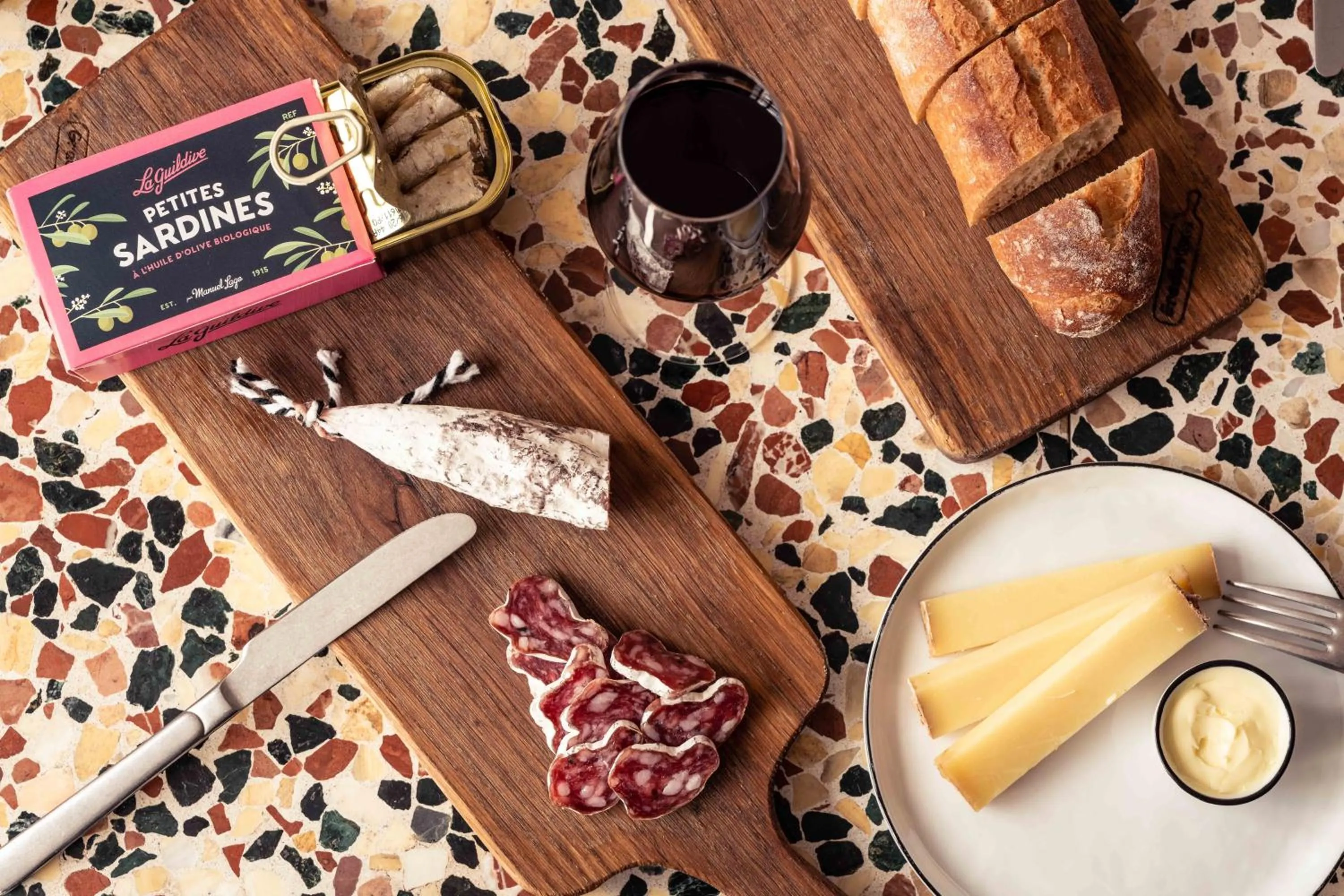 Food close-up in Hôtel Maison Traversière