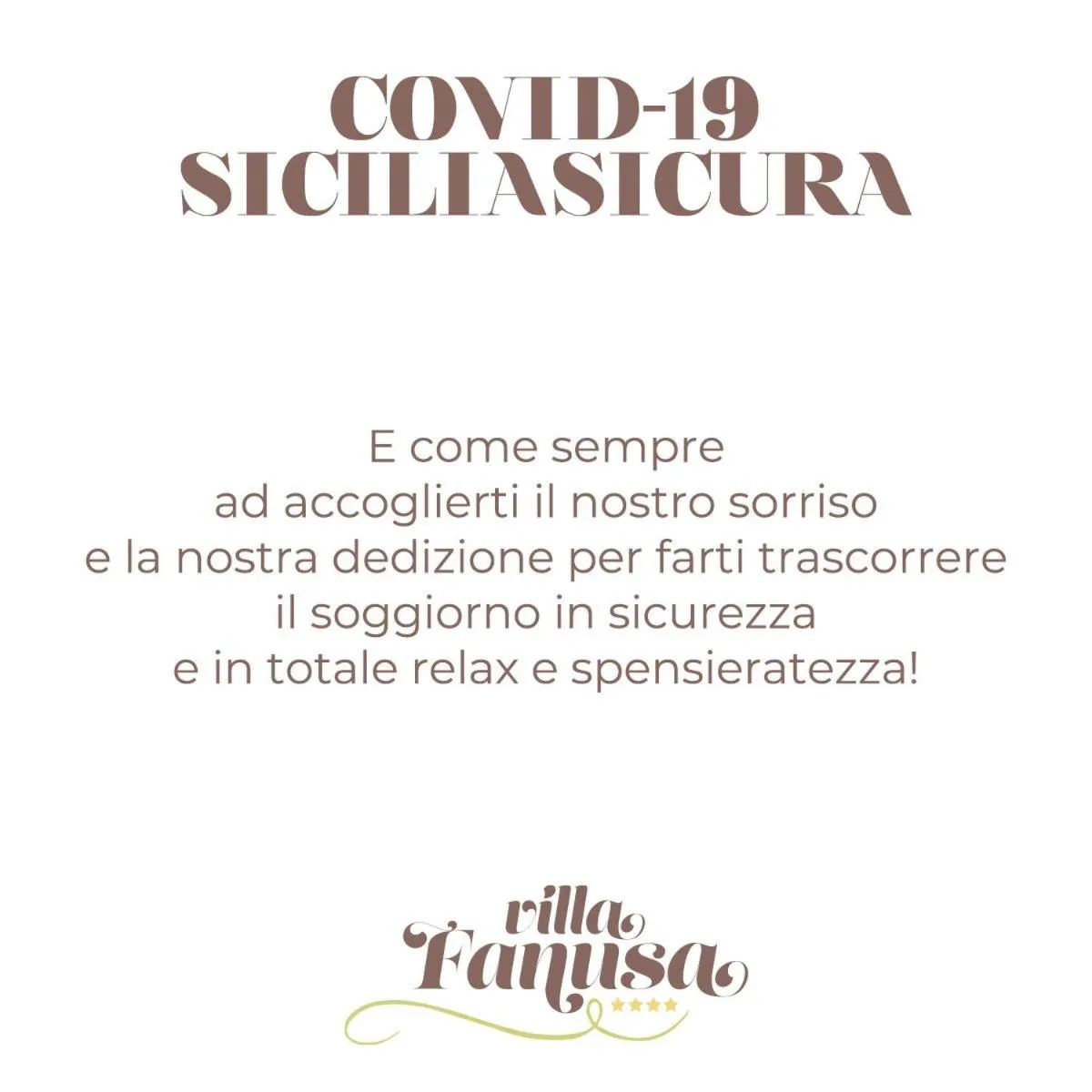 Logo/Certificate/Sign in Hotel Villa Fanusa