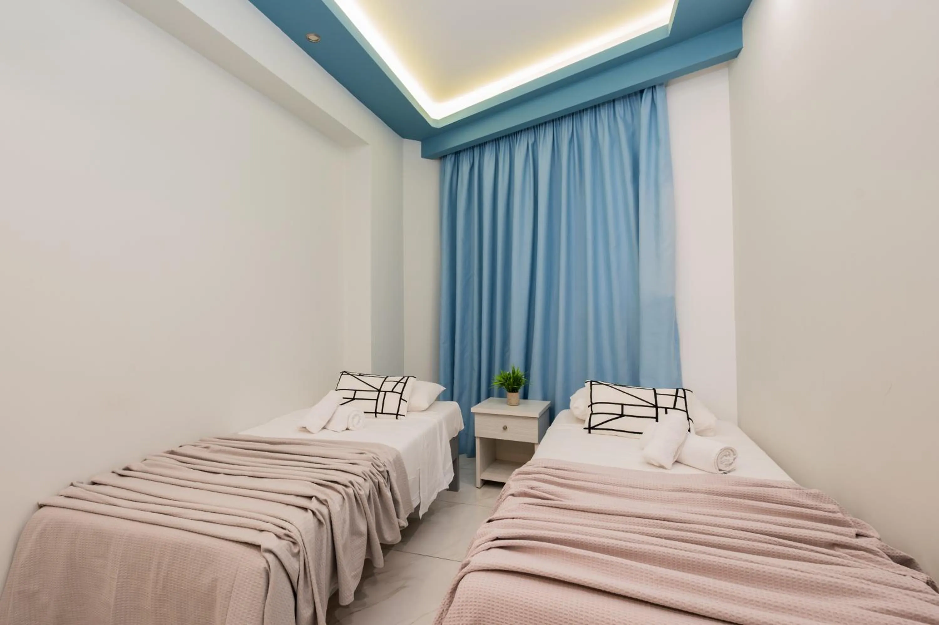 Bed in Callinica Hotel