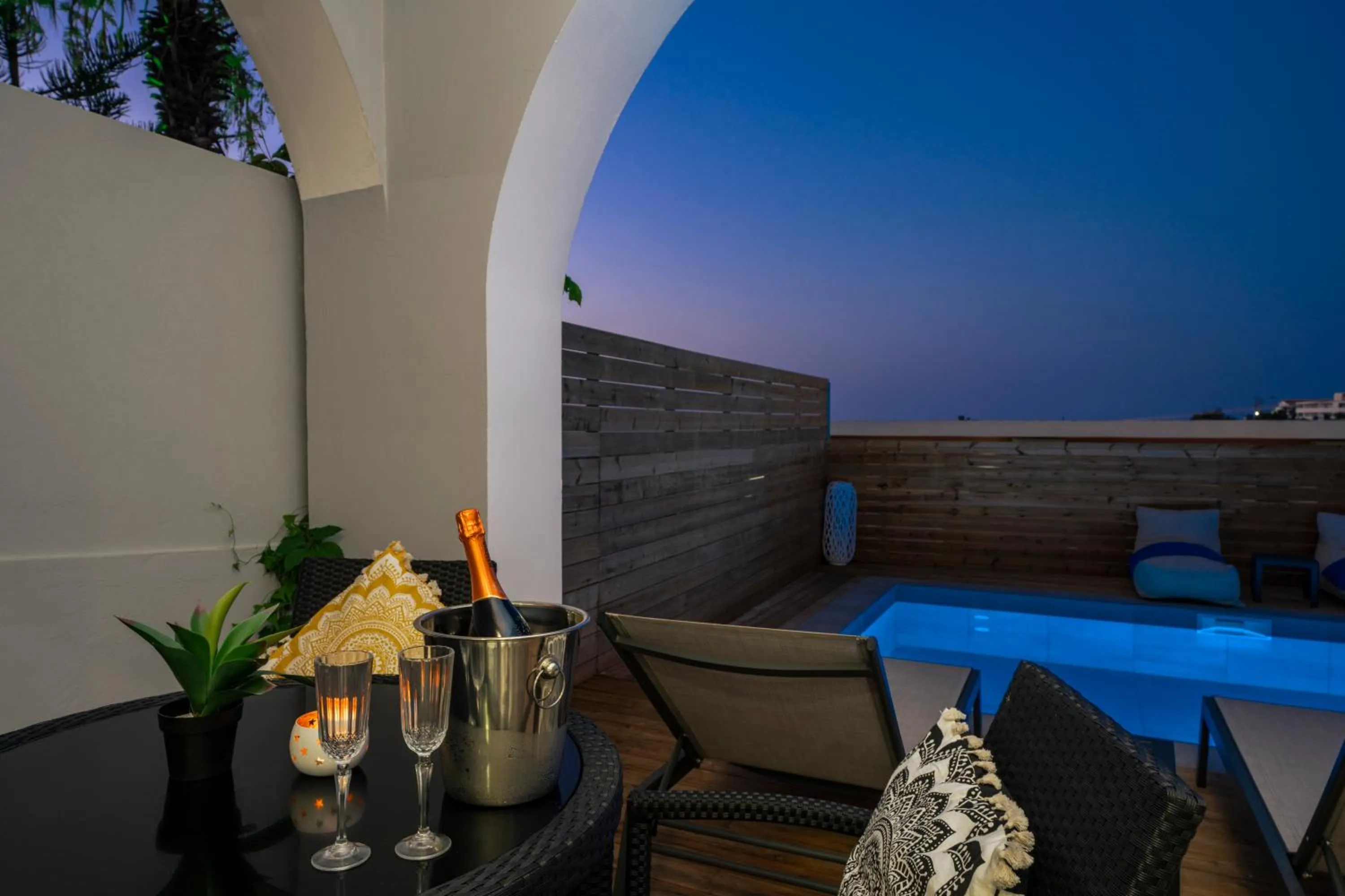 View (from property/room) in Callinica Hotel