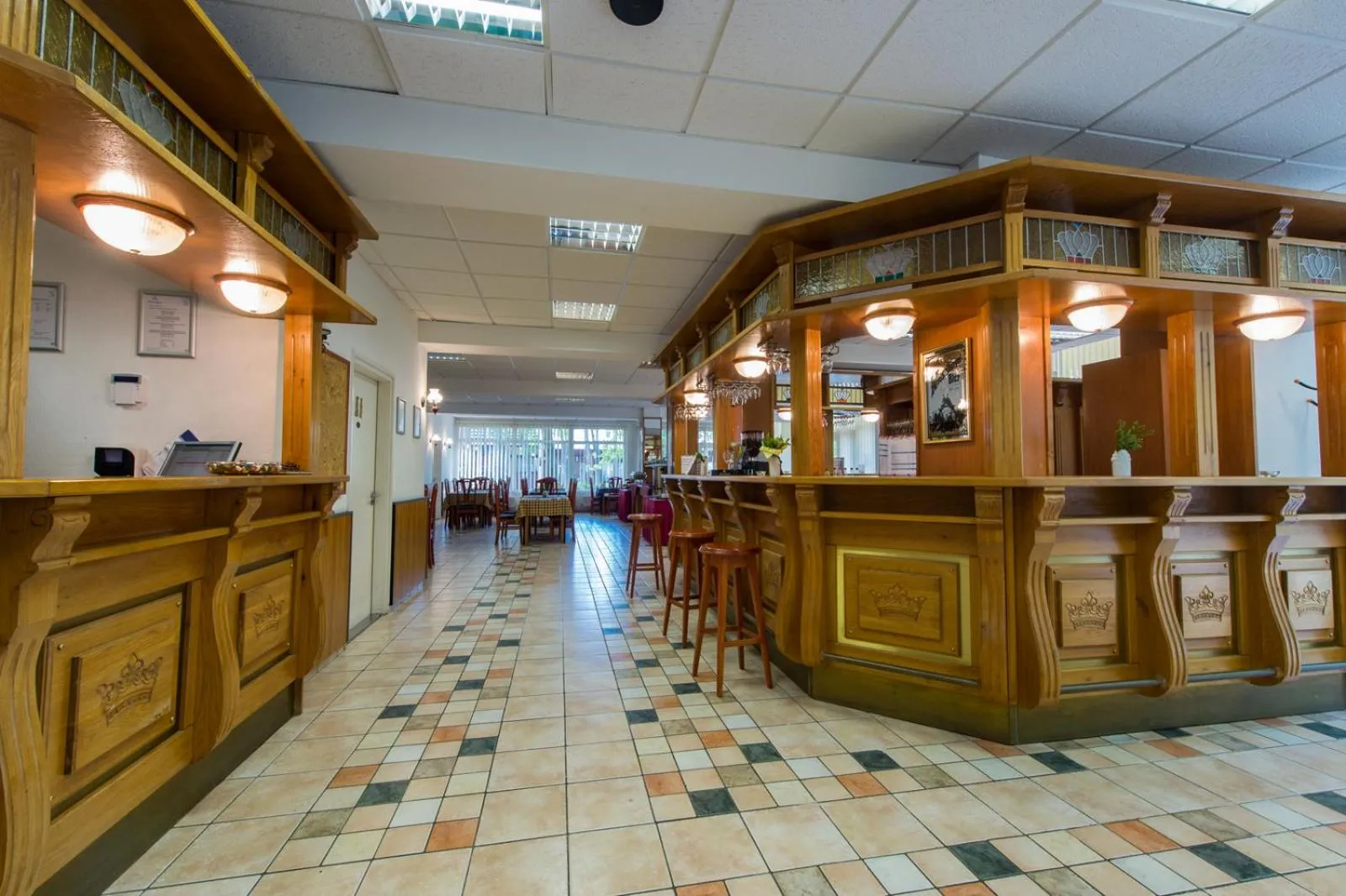 Lobby or reception in Hotel Nostra