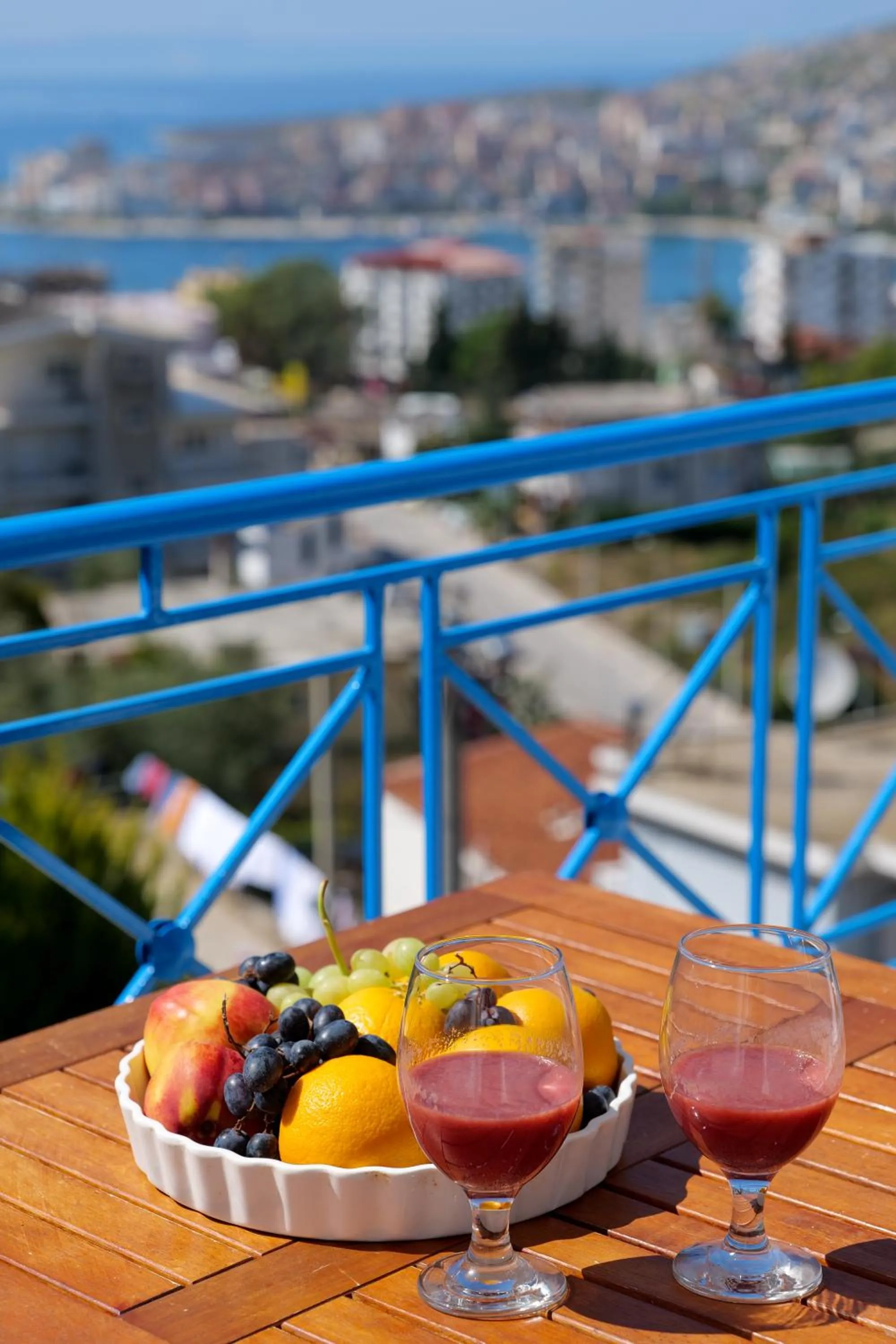 Balcony/Terrace in Miracle Apartments Saranda