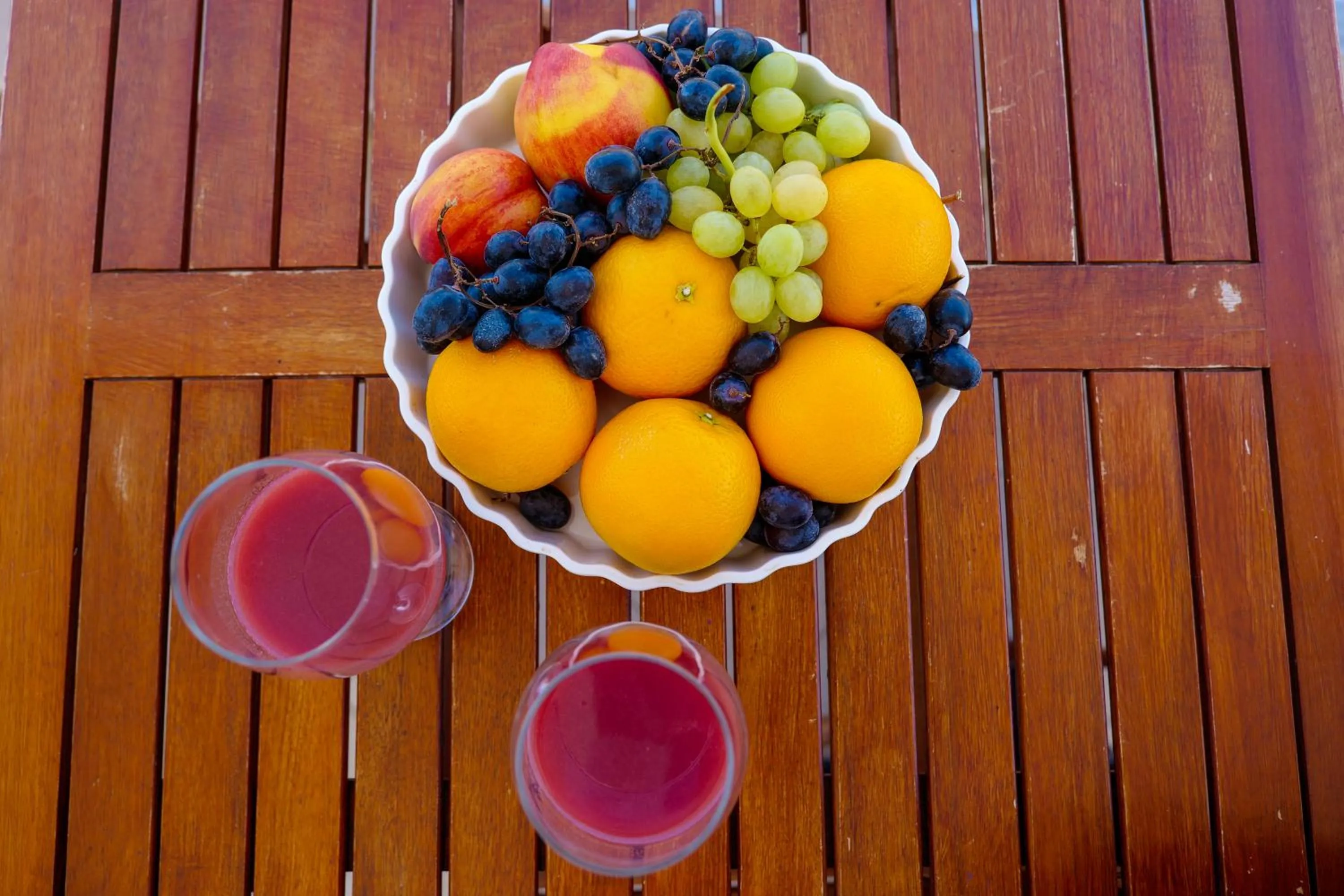 Food in Miracle Apartments Saranda