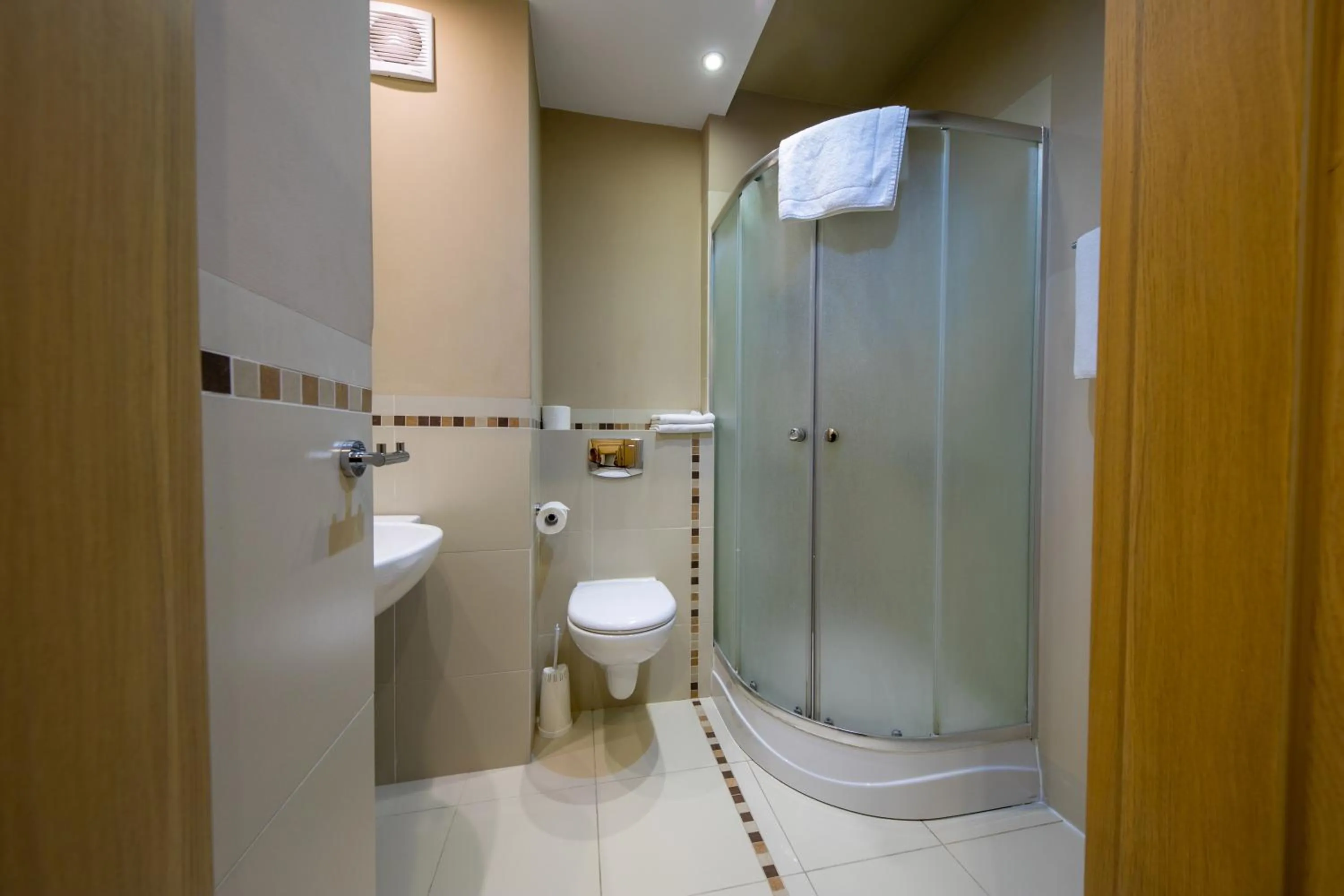 Bathroom in Hotel 500 W Strykowie