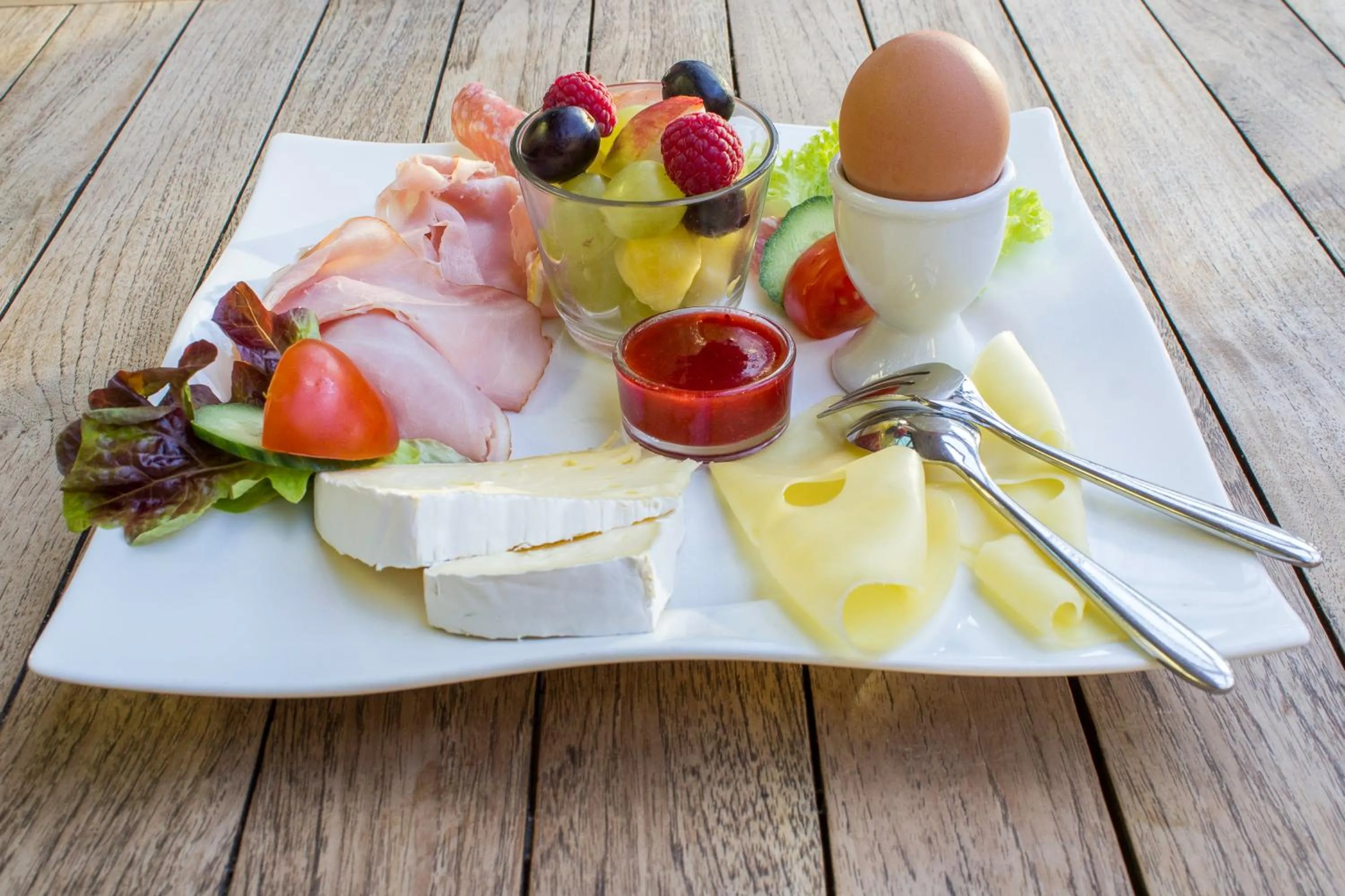 Food close-up in Landhaus Hotel Wolfratshausen