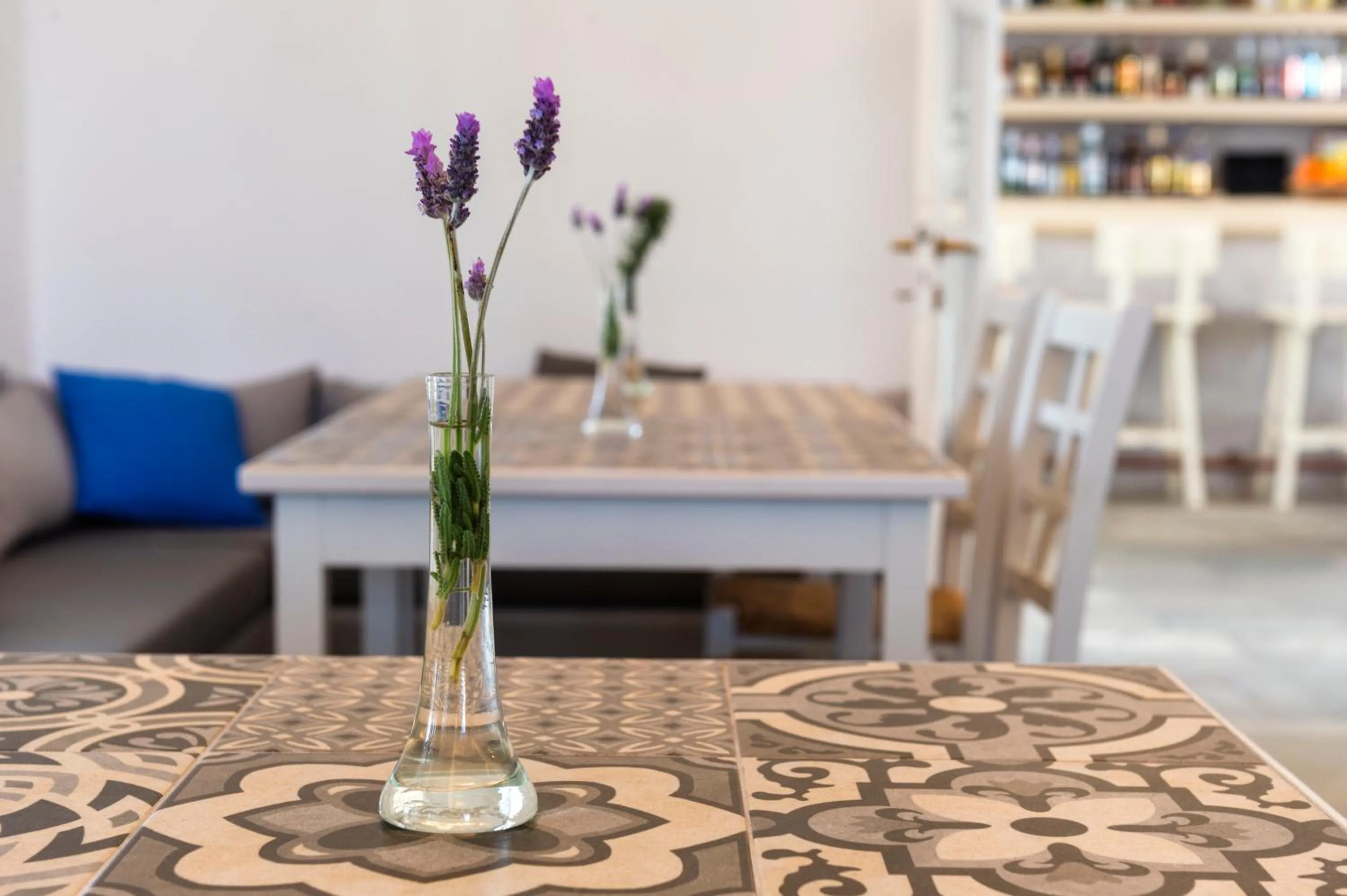 Decorative detail in Kalypso Hotel