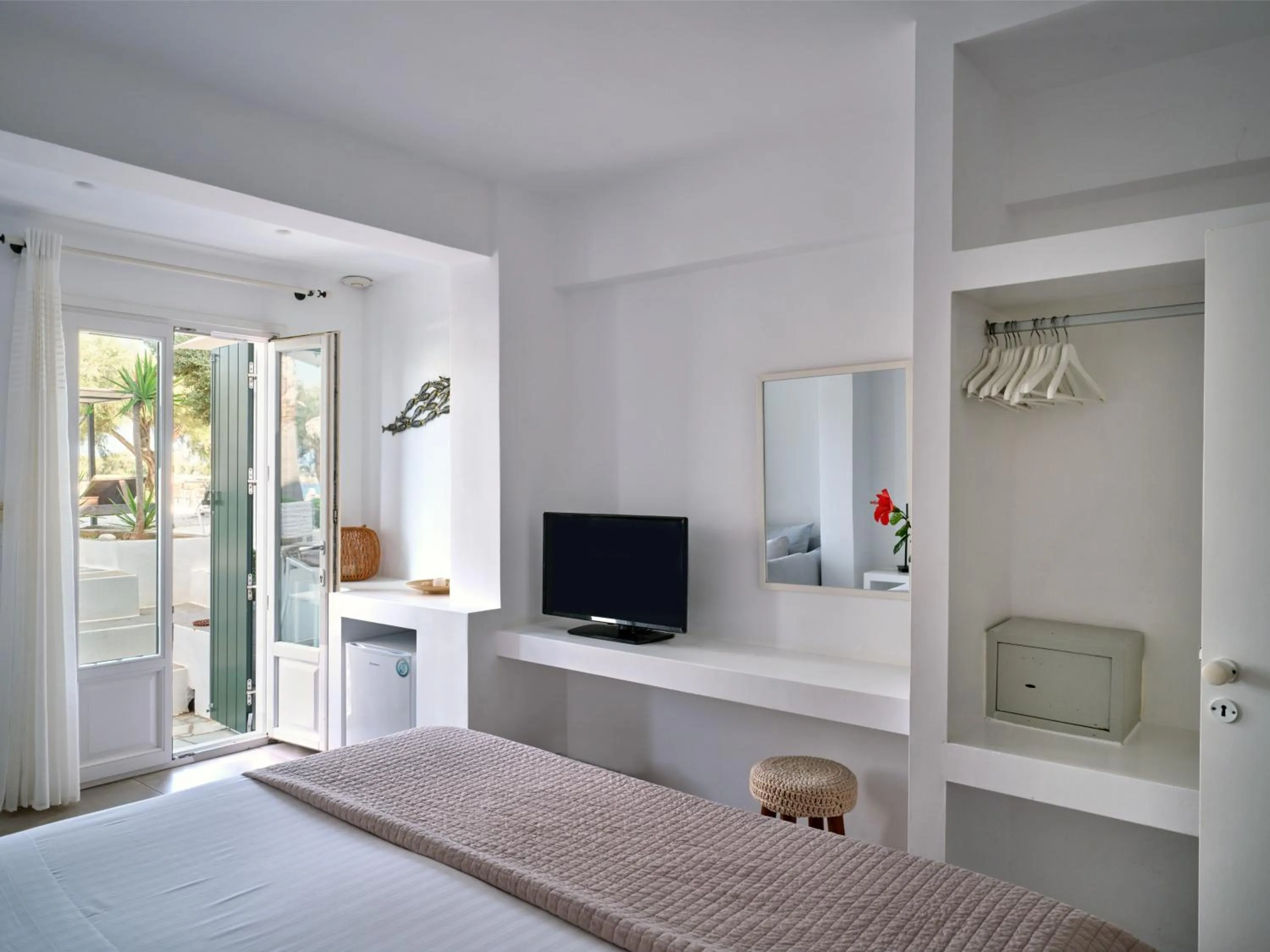 Bed in Kalypso Hotel