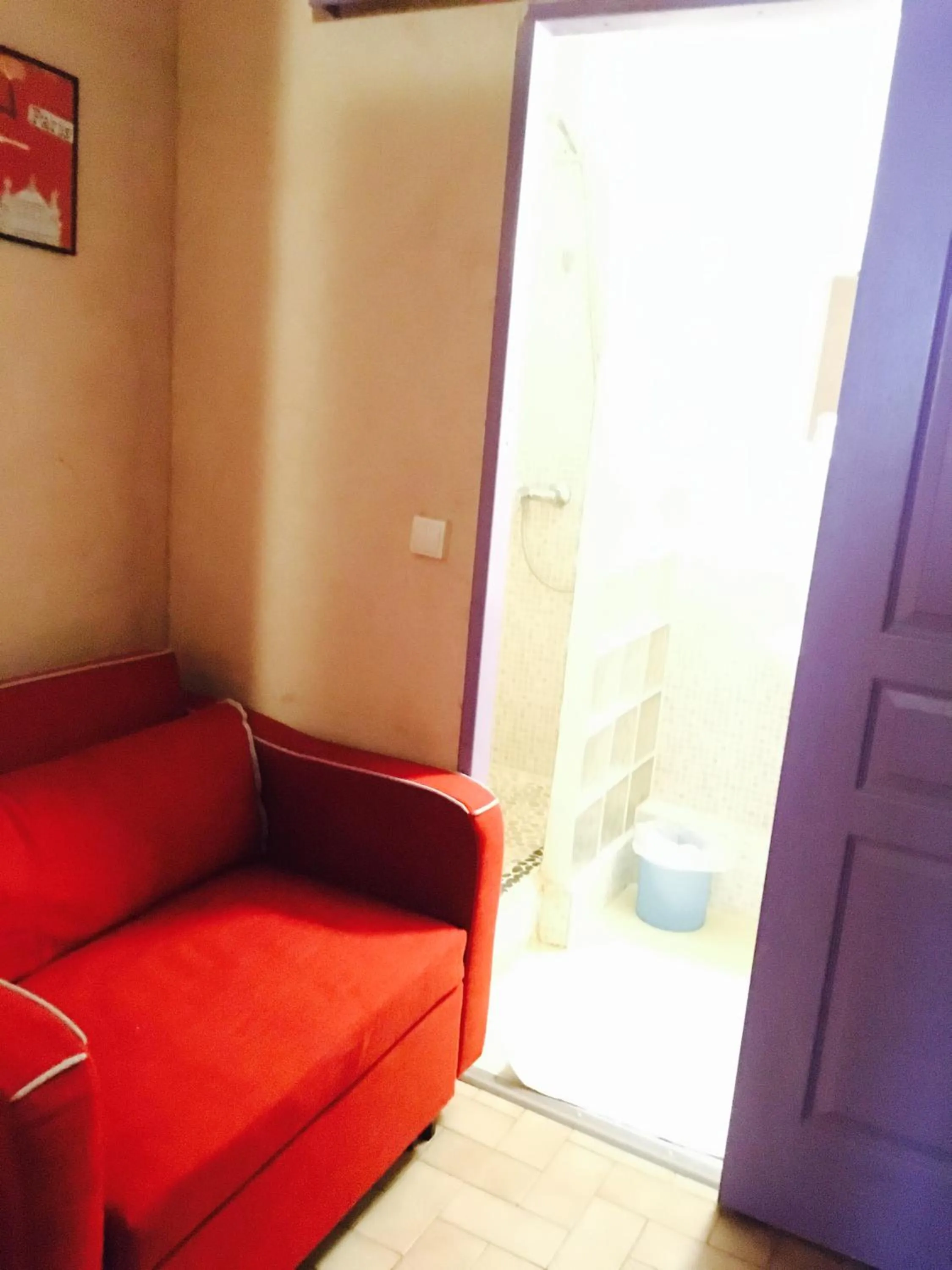 Seating area in Boutique Hotel Couleurs Suds